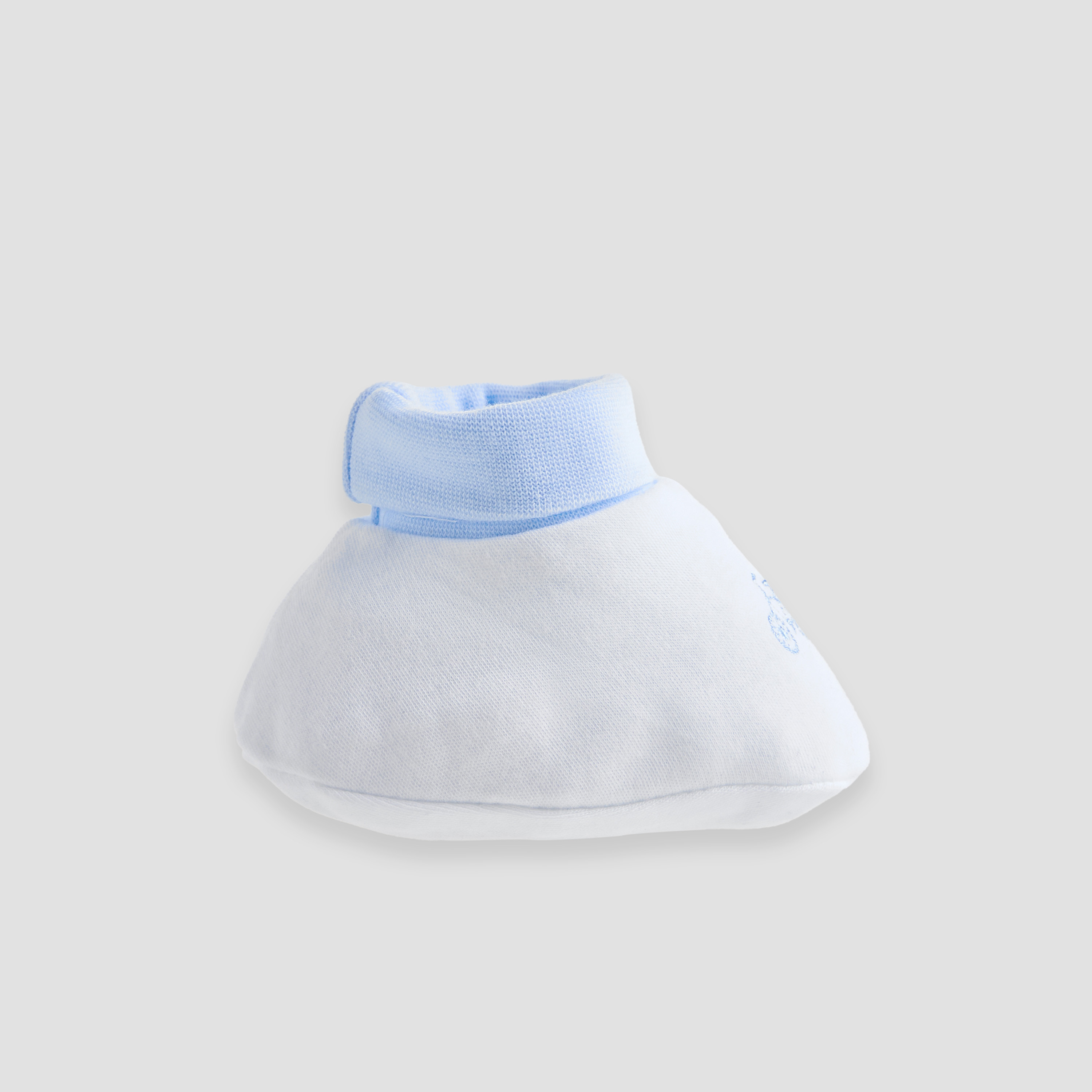 Giggles Bicycle Embroidered Booties-baby-boys-shoes-booties-image-3