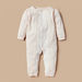 Giggles Lace Textured Sleepsuit with Long Sleeves and Snap Button Closure-Sleepsuits-thumbnail-0