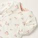 Juniors Floral Print Closed Feet Sleepsuit with Long Sleeves-Sleepsuits-thumbnail-1