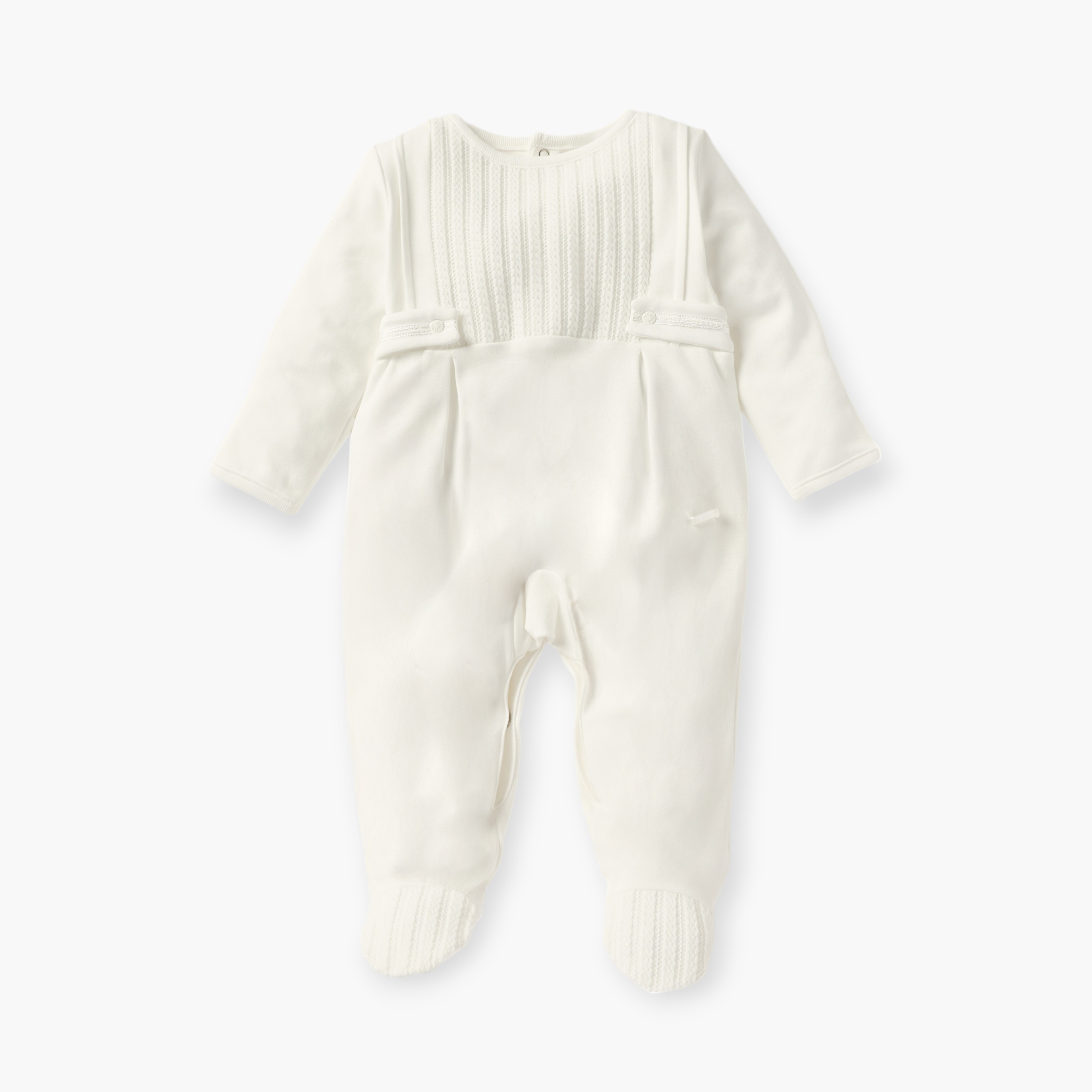 بدلة نوم بارزة الملمس ومغلقة القدمين وبأكمام طويلة من جيجلز-baby-boys-clothing-nightwear-sleepsuits-image-1