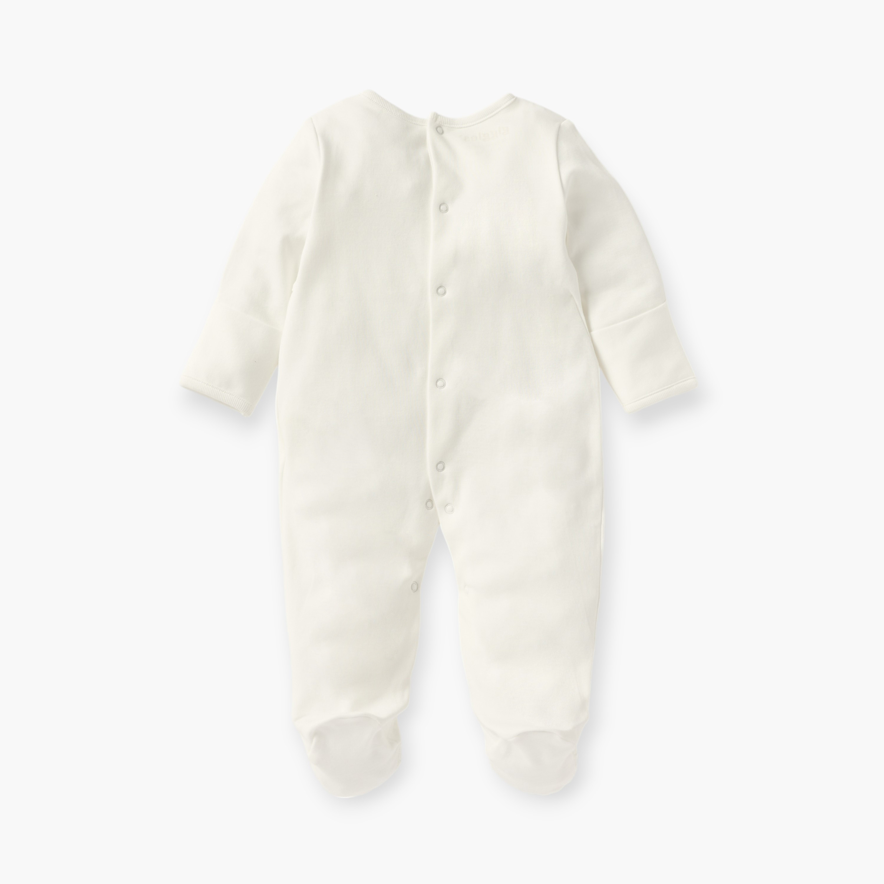 بدلة نوم بارزة الملمس ومغلقة القدمين وبأكمام طويلة من جيجلز-baby-boys-clothing-nightwear-sleepsuits-image-2