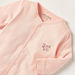 Juniors Embroidered Sleepsuit with Long Sleeves and Button Closure-Sleepsuits-thumbnail-1