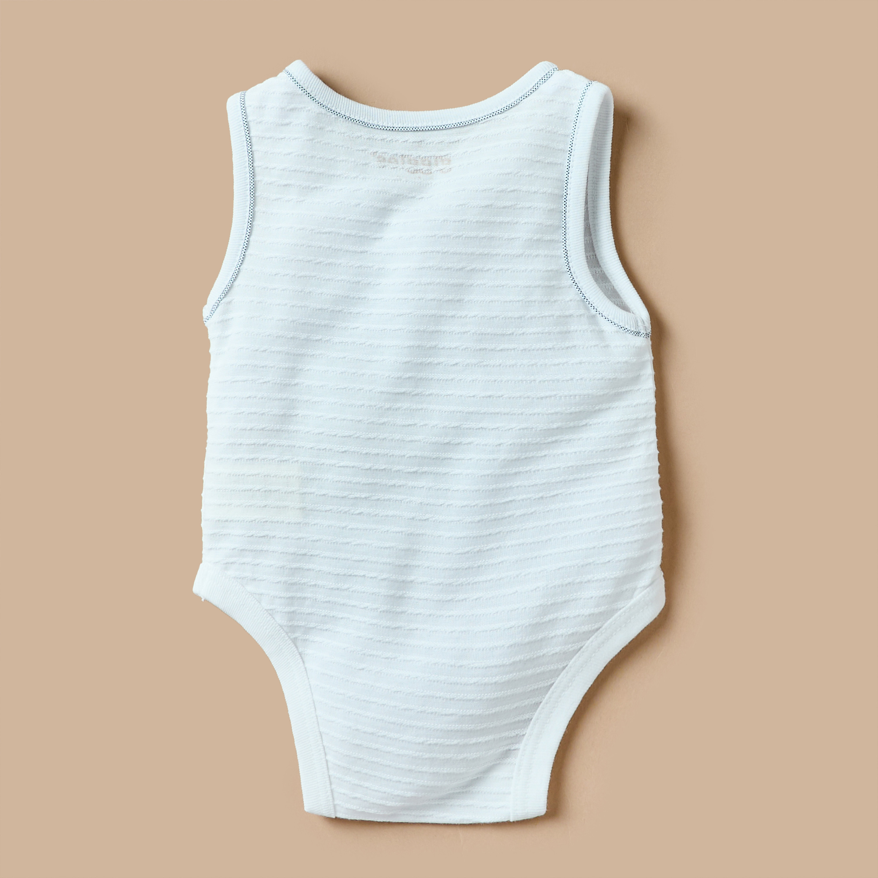 بودي سوت مطرز دون أكمام بأزرار إغلاق من جيجلز-baby-boys-clothing-bodysuits-image-2