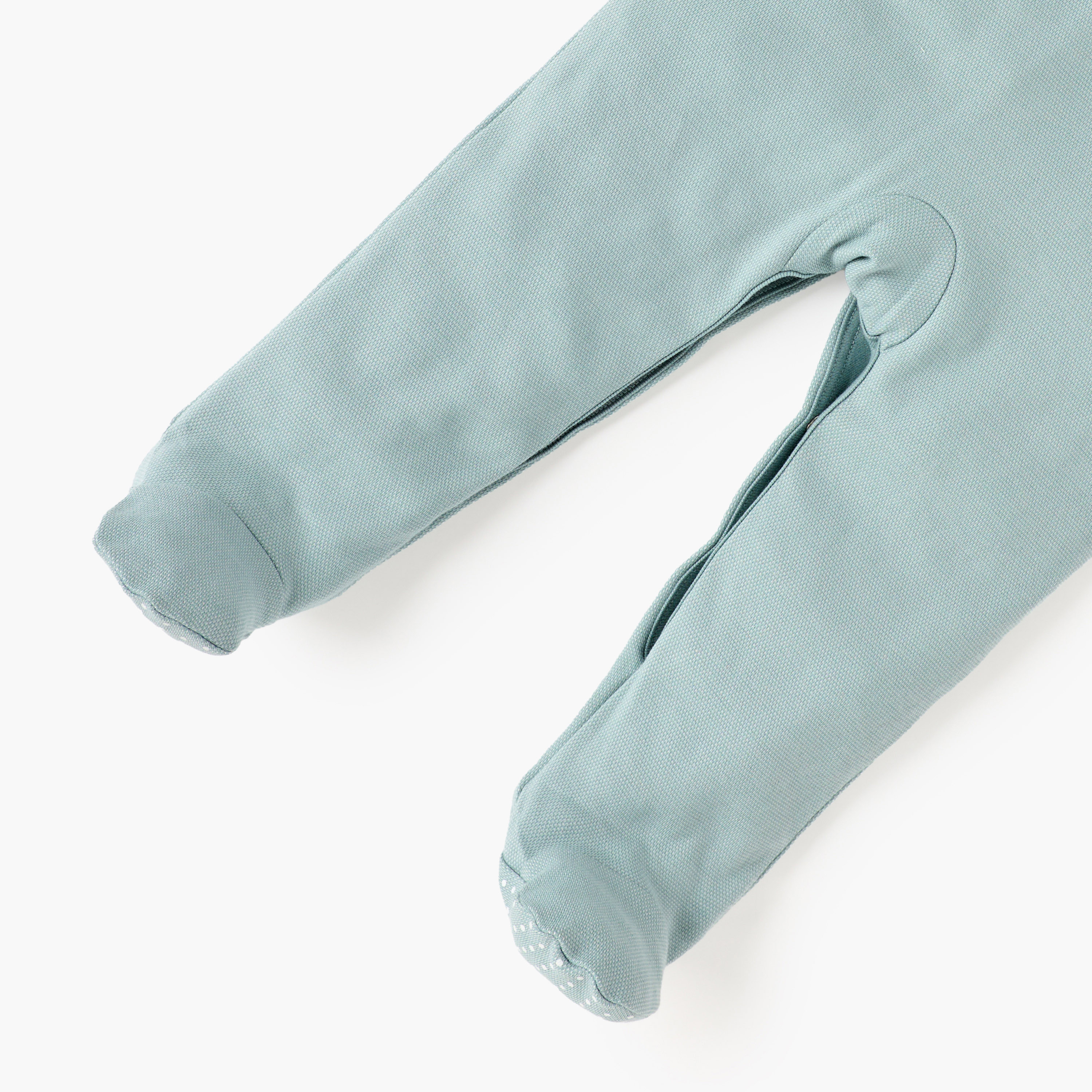 Giggles Colourblock Closed Feet Sleepsuit with Button Closure-baby-boys-clothing-nightwear-sleepsuits-image-4