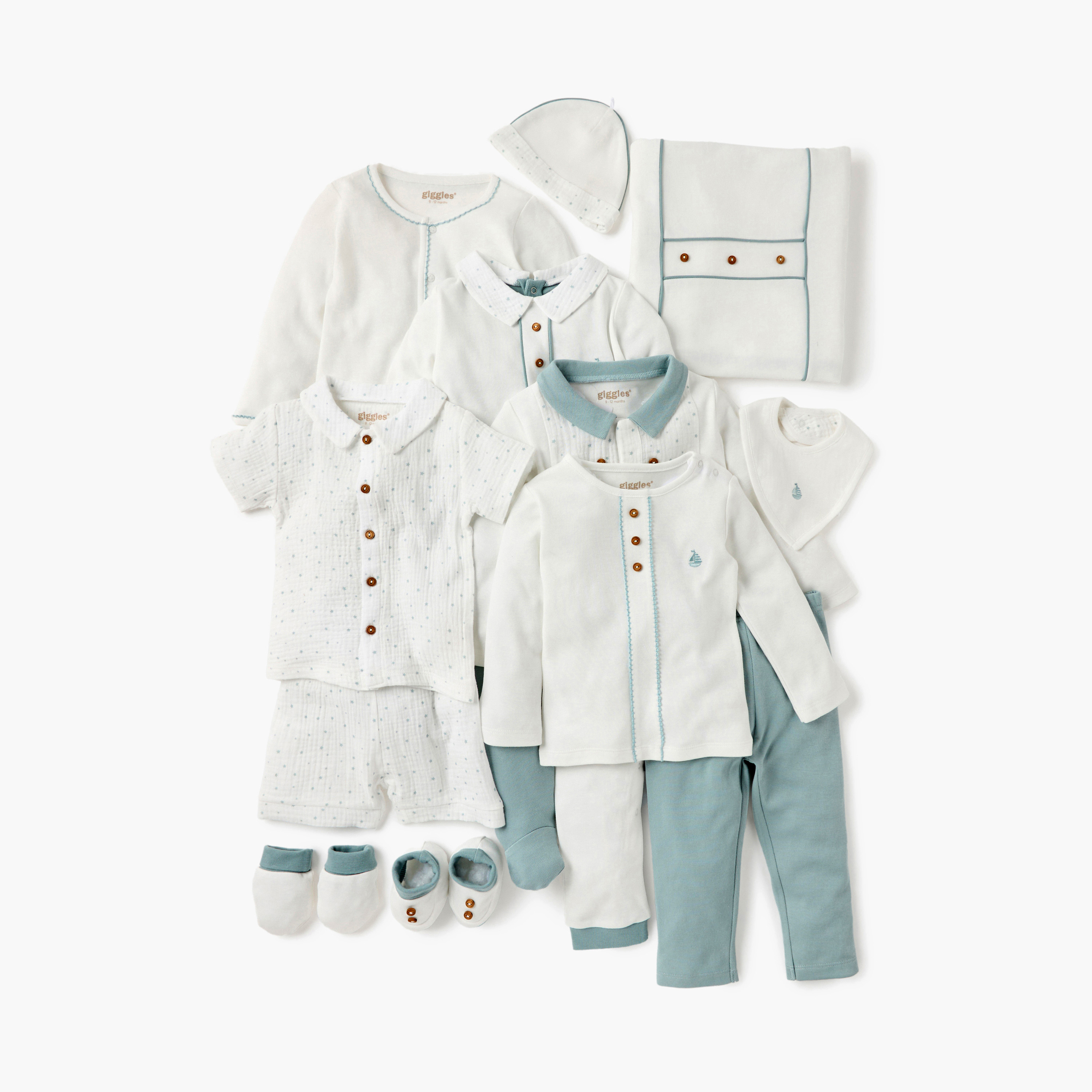Giggles Colourblock Closed Feet Sleepsuit with Button Closure-baby-boys-clothing-nightwear-sleepsuits-image-5