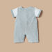 Giggles Nautical Embroidered Short Sleeves Romper with Button Closure-Rompers%2C Dungarees and Jumpsuits-thumbnail-3