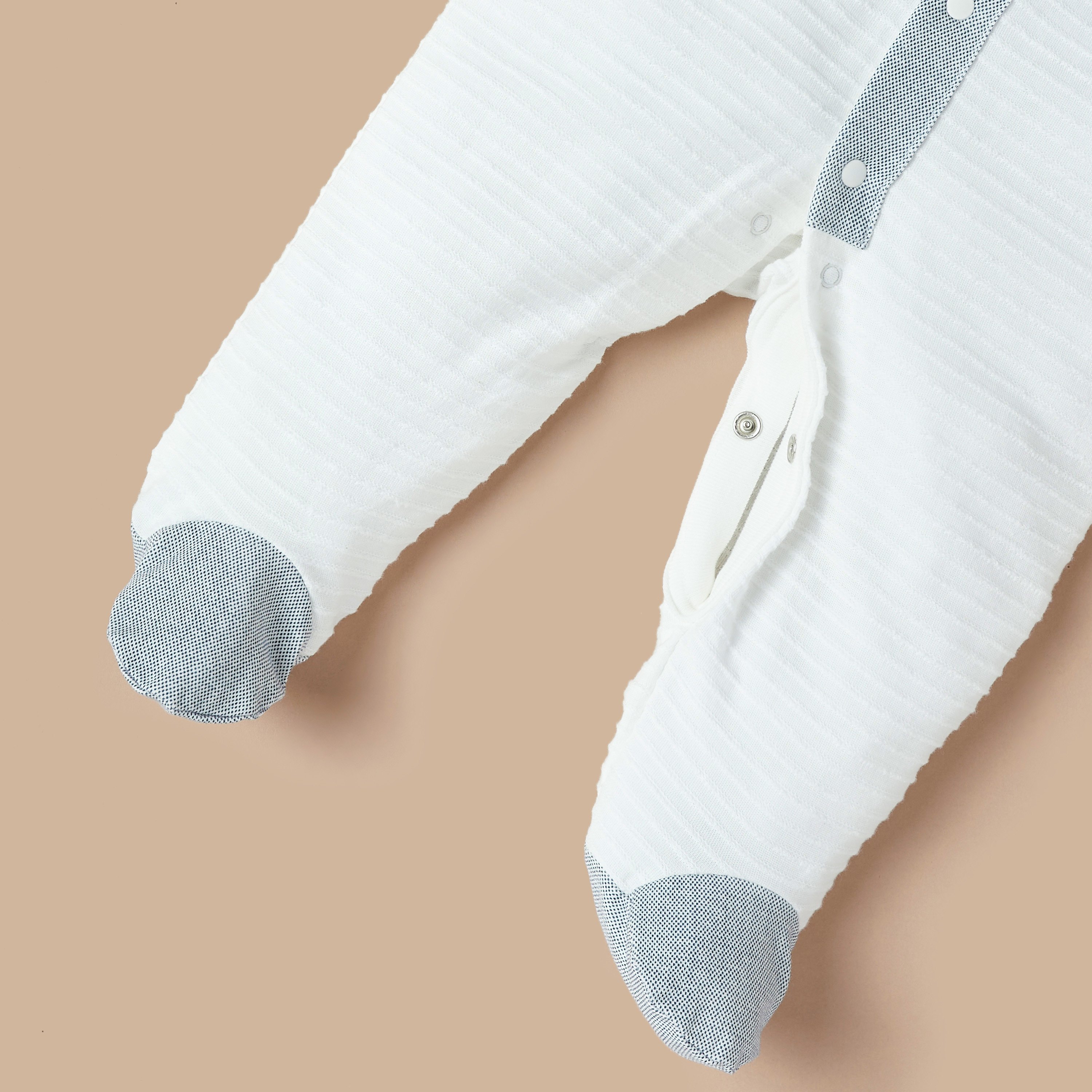 Giggles Embroidered Closed Feet Sleepsuit-baby-boys-clothing-nightwear-sleepsuits-image-3