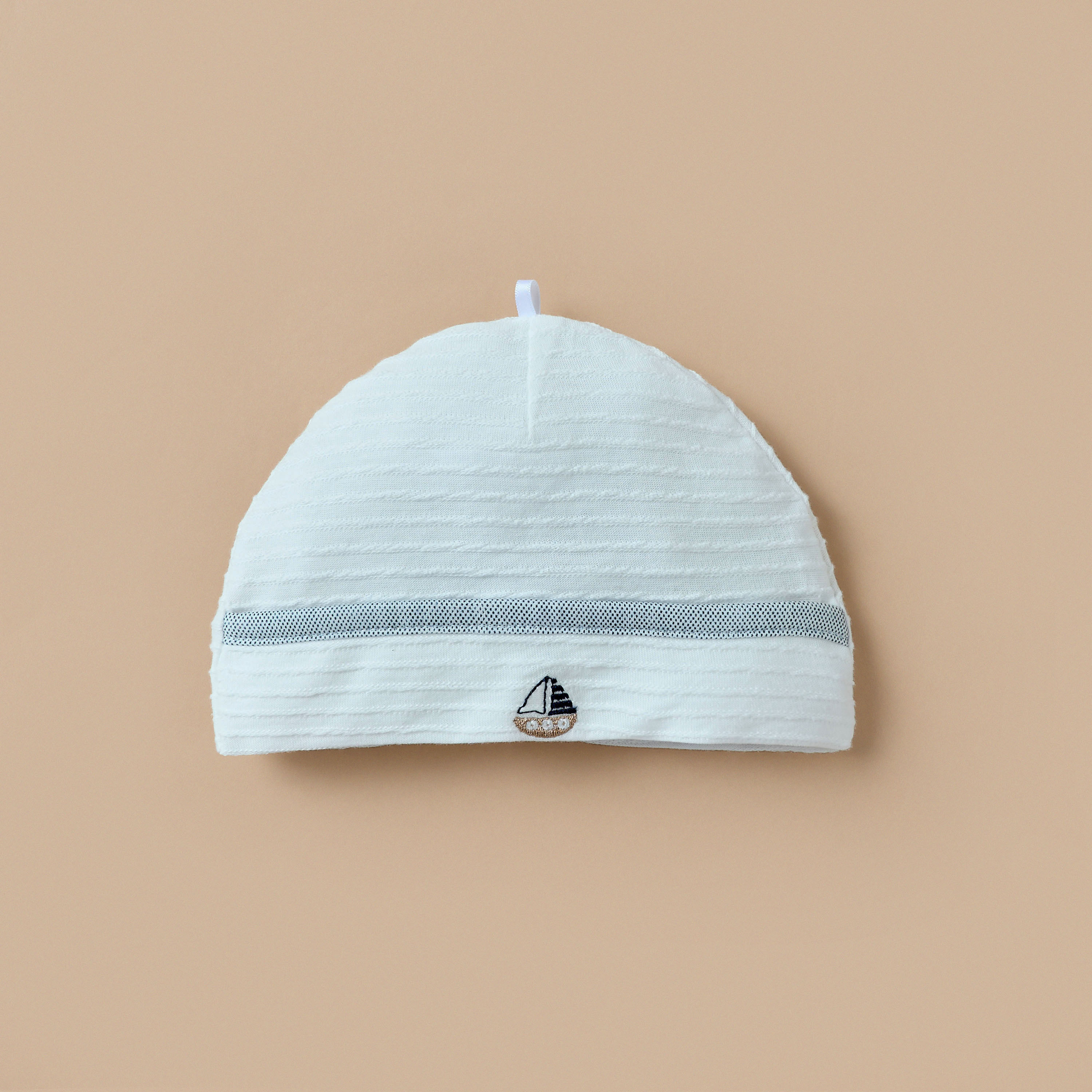 كاب بيني بتطريز مركب شراعي من جيجلز-baby-boys-accessories-caps-image-1