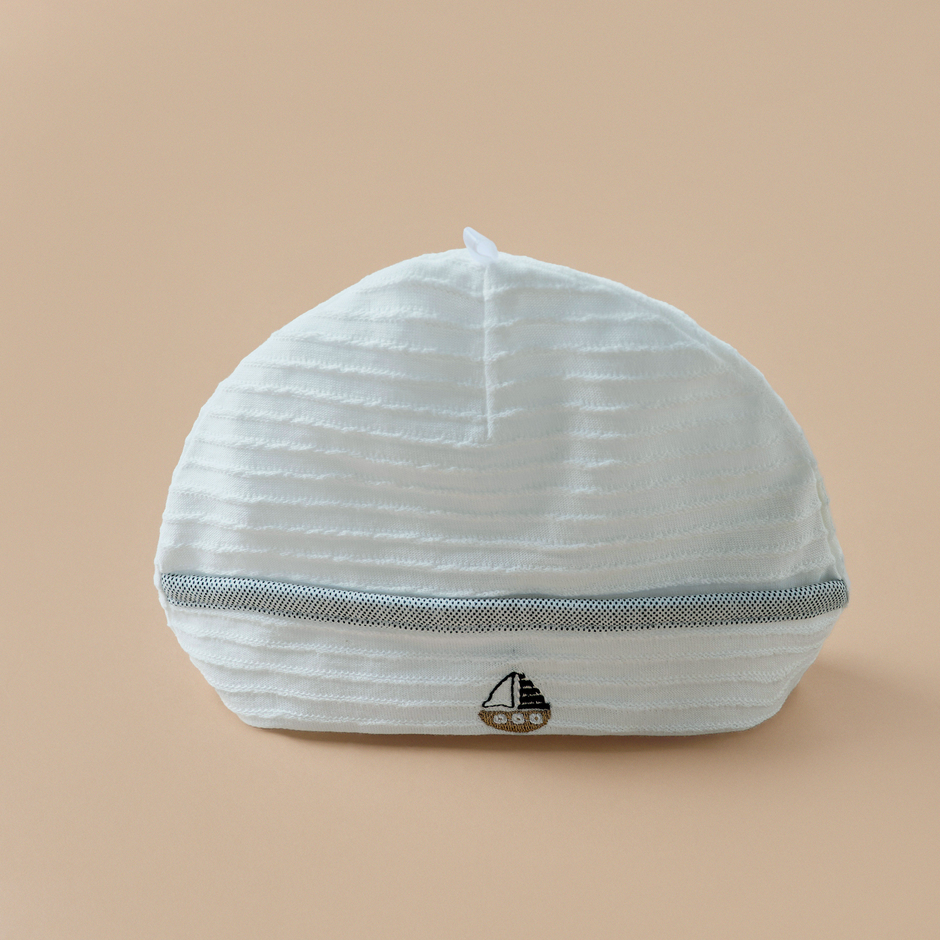كاب بيني بتطريز مركب شراعي من جيجلز-baby-boys-accessories-caps-image-3