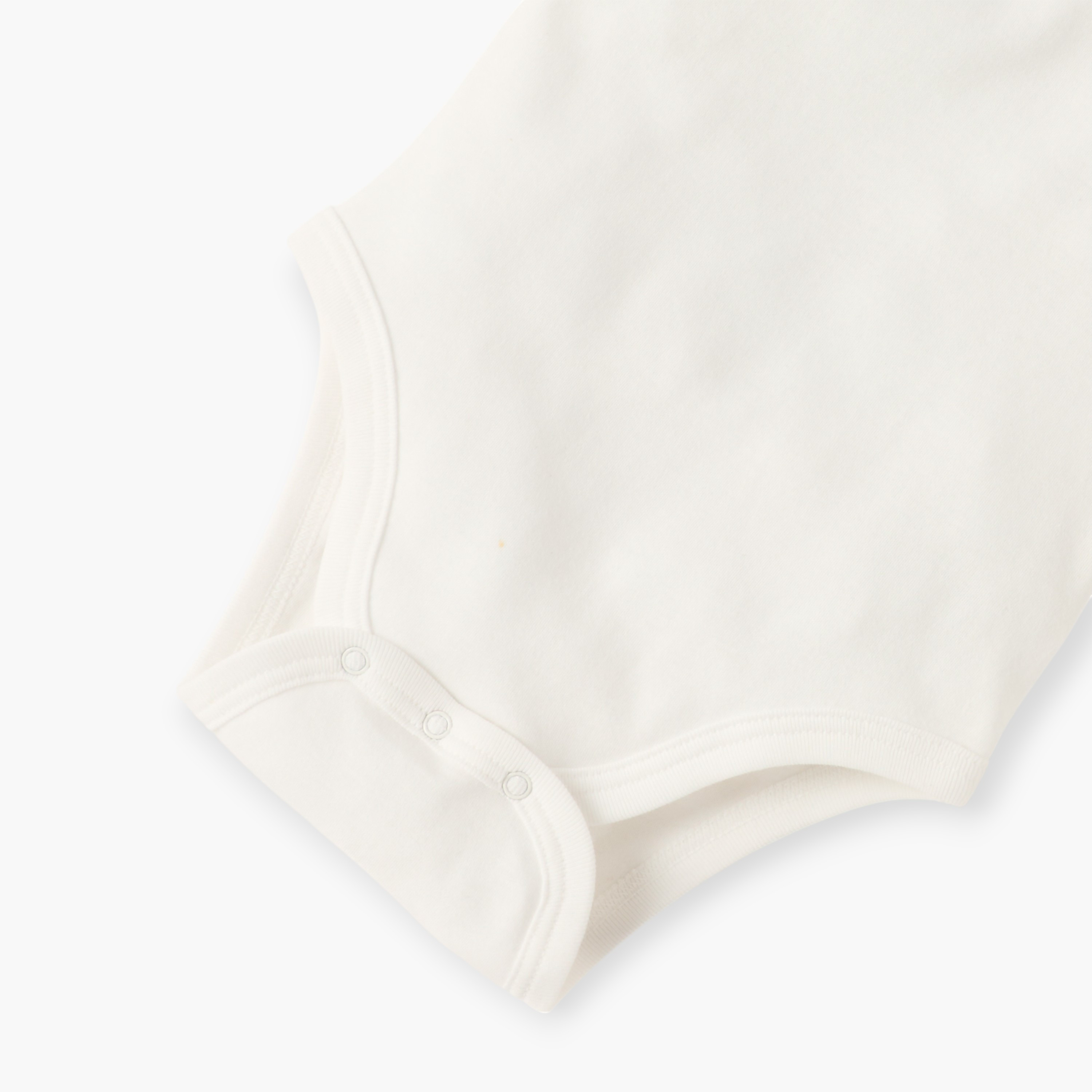 Giggles Solid Bodysuit with Printed Collar and Short Sleeves-baby-girls-clothing-bodysuits-image-4