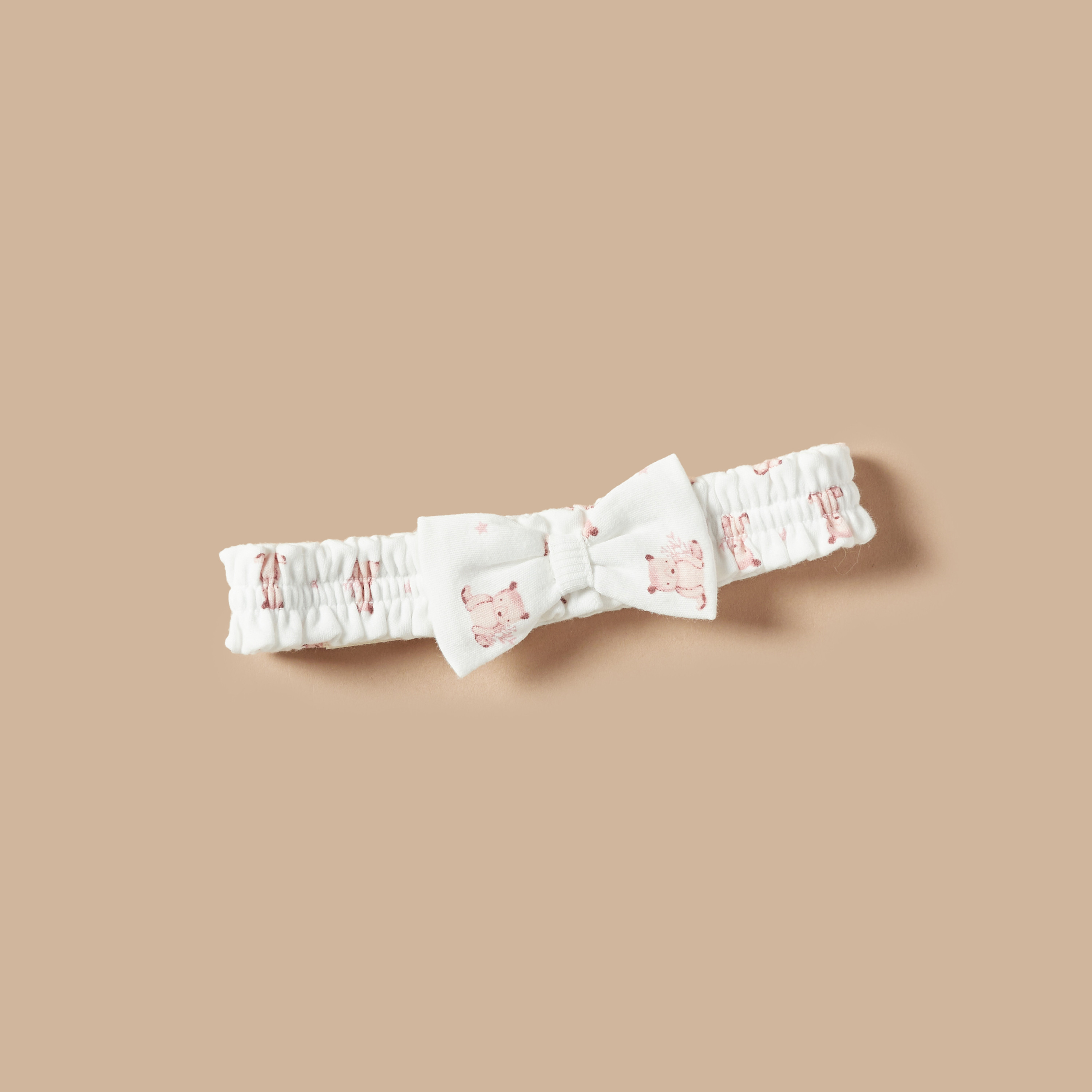 Giggles Teddy Bear Print Headband with Bow-promo_babyshop_Buy3for1_OMN230426-image-2