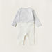 Giggles Panelled Sleepsuit with Long Sleeves and Snap Button Closure-Sleepsuits-thumbnail-3