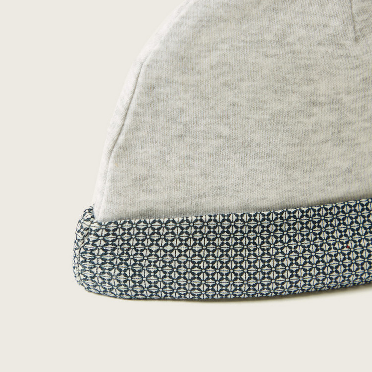 Giggles Printed Panelled Cap
