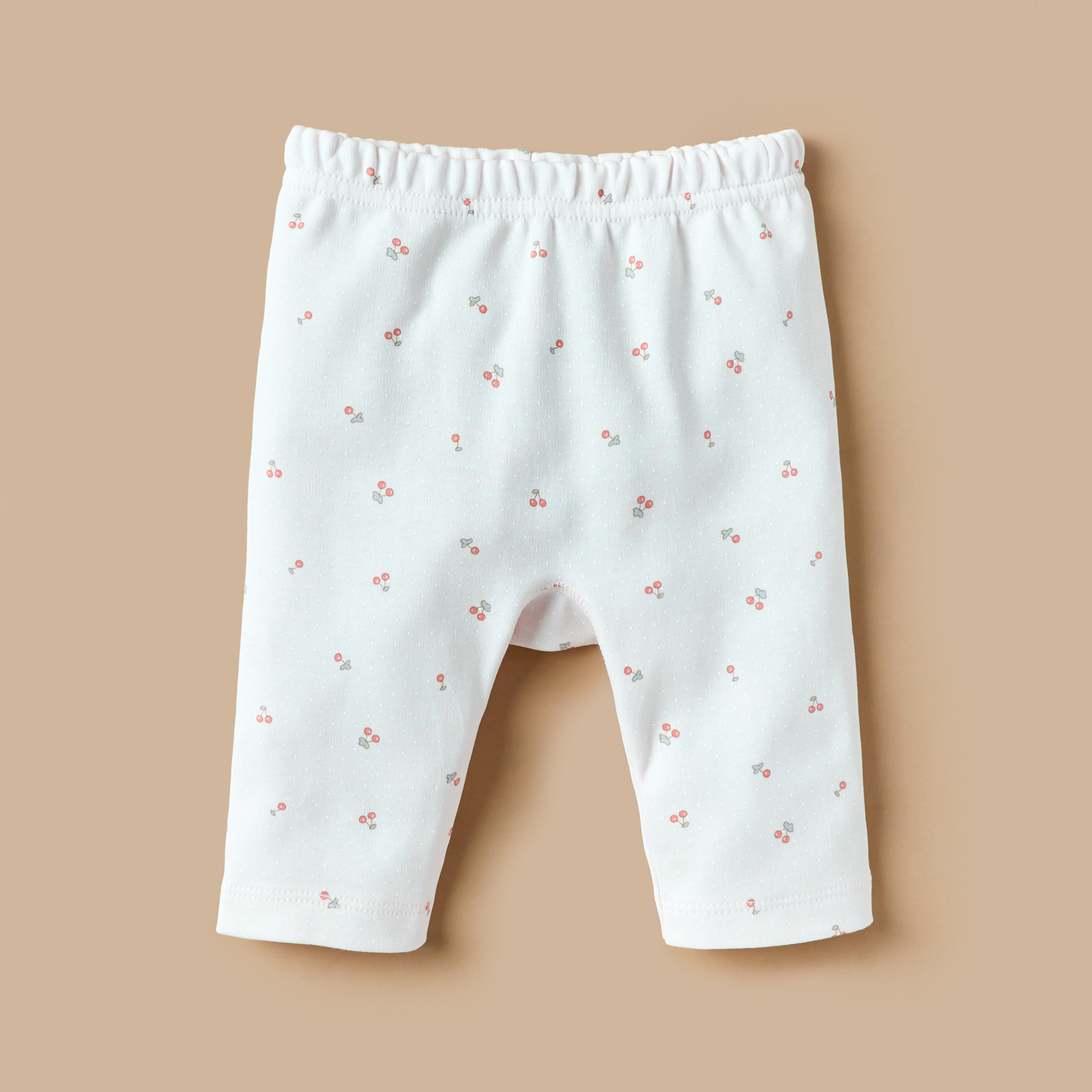 طقم بنطلون بيجاما وتيشيرت بطبعات كرز من جونيورز-baby-girls-clothing-nightwear-pyjamasets-image-3