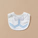 Giggles Bow Embroidered Bib with Snap Button Closure-Bibs and Burp Cloths-thumbnailMobile-0