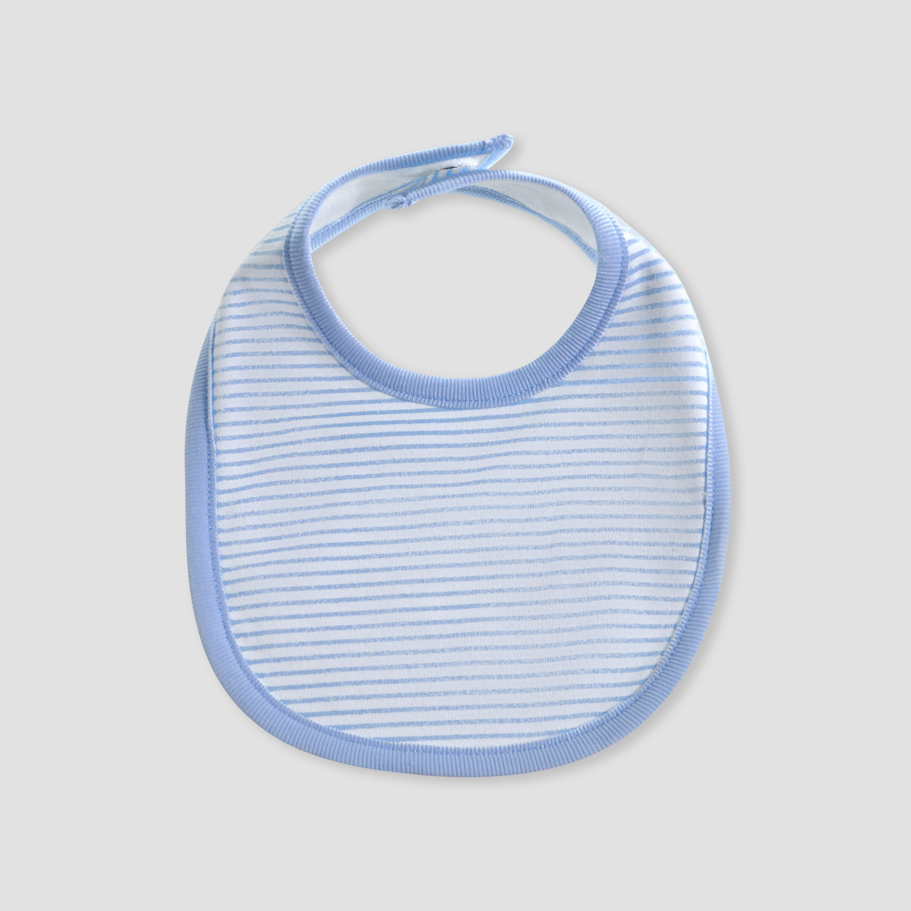 Giggles Printed Bib with Button Closure - Set of 2-baby-feeding-bibs-image-2