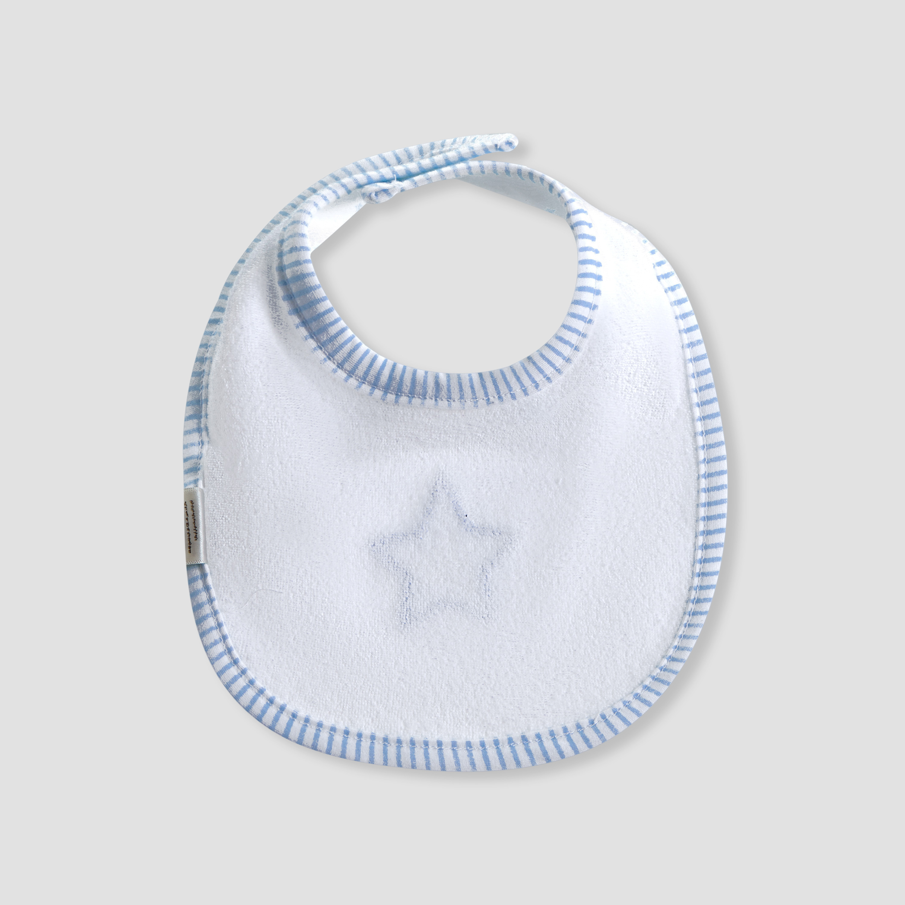 Giggles Printed Bib with Button Closure - Set of 2-baby-feeding-bibs-image-4