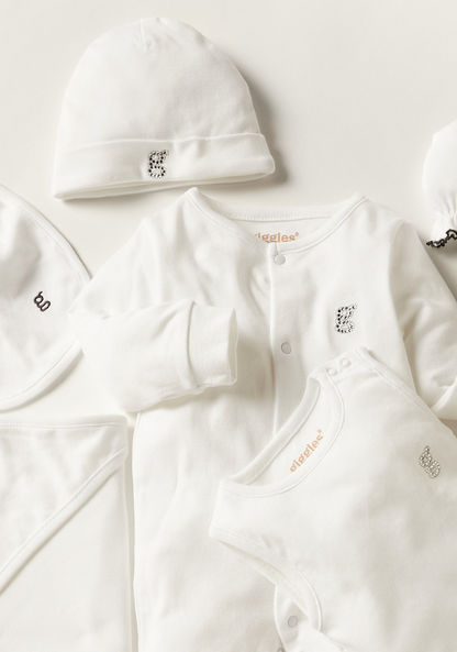 Giggles 6-Piece Solid Clothing Gift Set-Clothes Sets-image-1