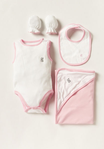 Giggles 6-Piece Solid Clothing Gift Set-Clothes Sets-image-3