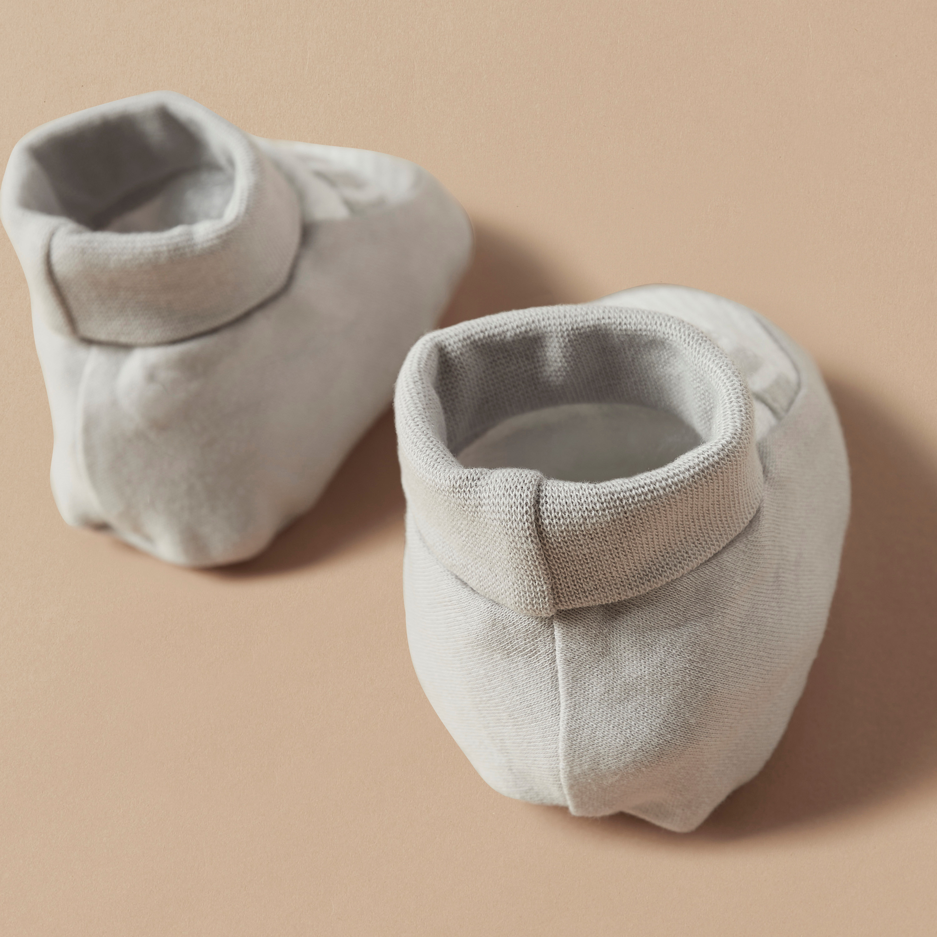 Giggles Textured Booties-baby-boys-shoes-booties-image-4