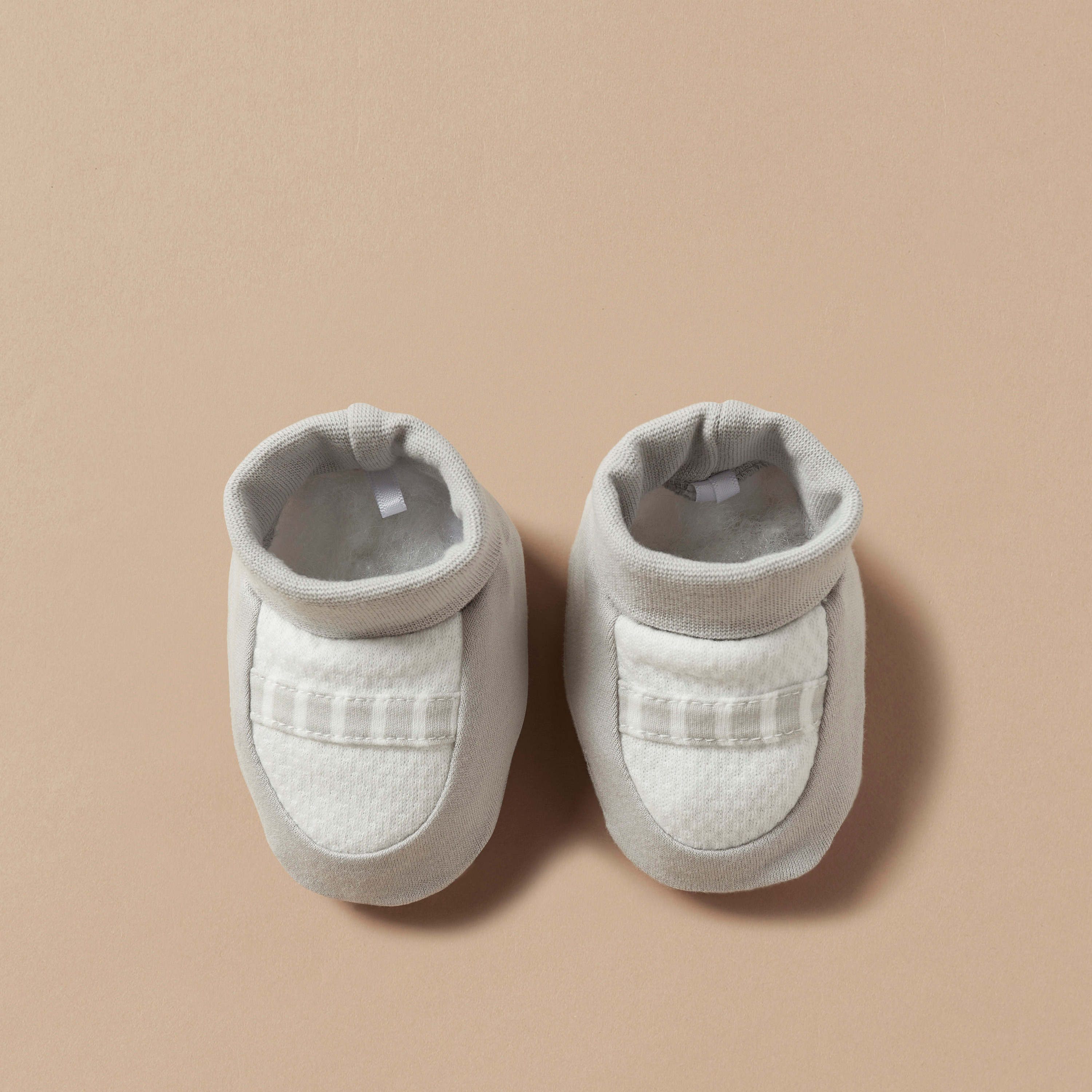Giggles Textured Booties-baby-boys-shoes-booties-image-5