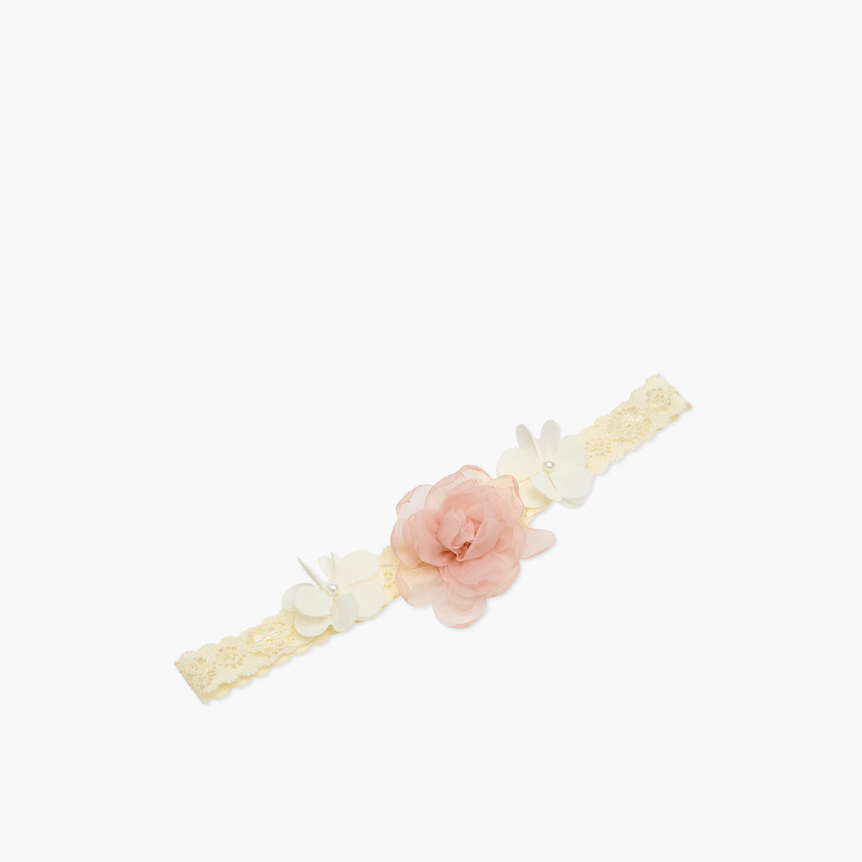 Giggles Floral Applique Lace Headband-baby-girls-accessories-hairaccessories-image-2