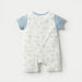 Juniors All-Over Elephant Print Romper with Short Sleeves-Rompers%2C Dungarees and Jumpsuits-thumbnailMobile-1