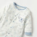 Juniors Elephant Print Sleepsuit with Long Sleeves and Snap Button Closure-Sleepsuits-thumbnailMobile-2