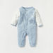 Juniors Elephant Print Sleepsuit with Long Sleeves and Snap Button Closure-Sleepsuits-thumbnail-0