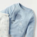 Juniors Elephant Print Long Sleeves T-shirt and Elasticated Pyjama Set-Pyjama Sets-thumbnailMobile-3