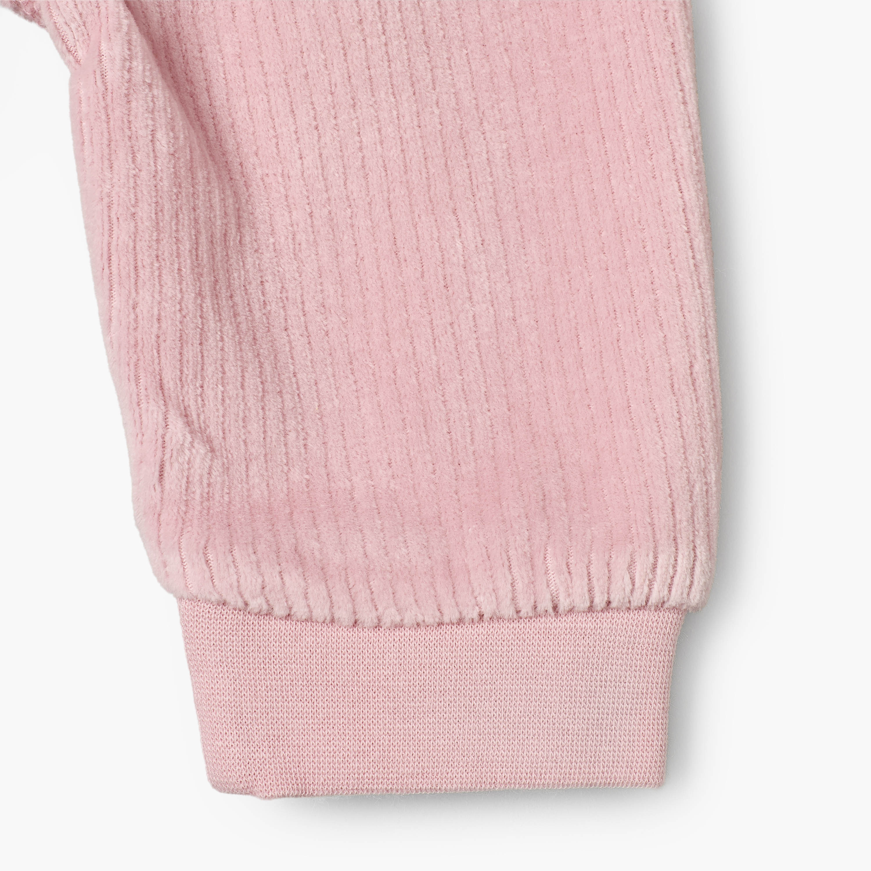 طقم بيجاما قطيفة بأكمام طويلة وبياقة مستديرة وبزخارف ثعلب من جونيورز-baby-girls-clothing-winterwear-pyjamasets-image-10