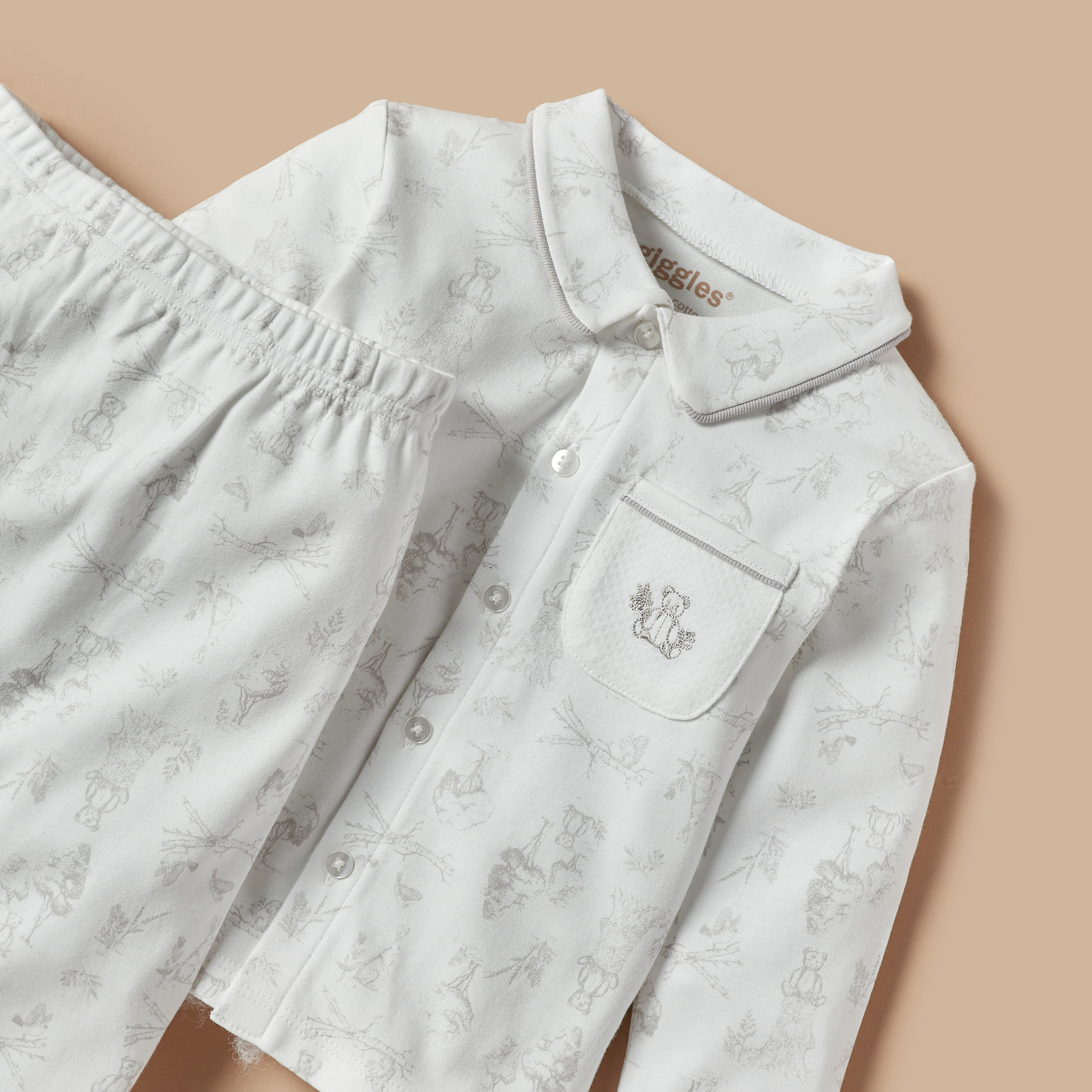 Giggles All-Over Print Shirt and Pyjama Set-baby-boys-clothing-nightwear-pyjamasets-image-4