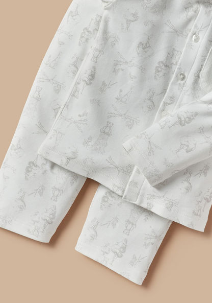 Giggles All-Over Print Shirt and Pyjama Set-Pyjama Sets-image-4