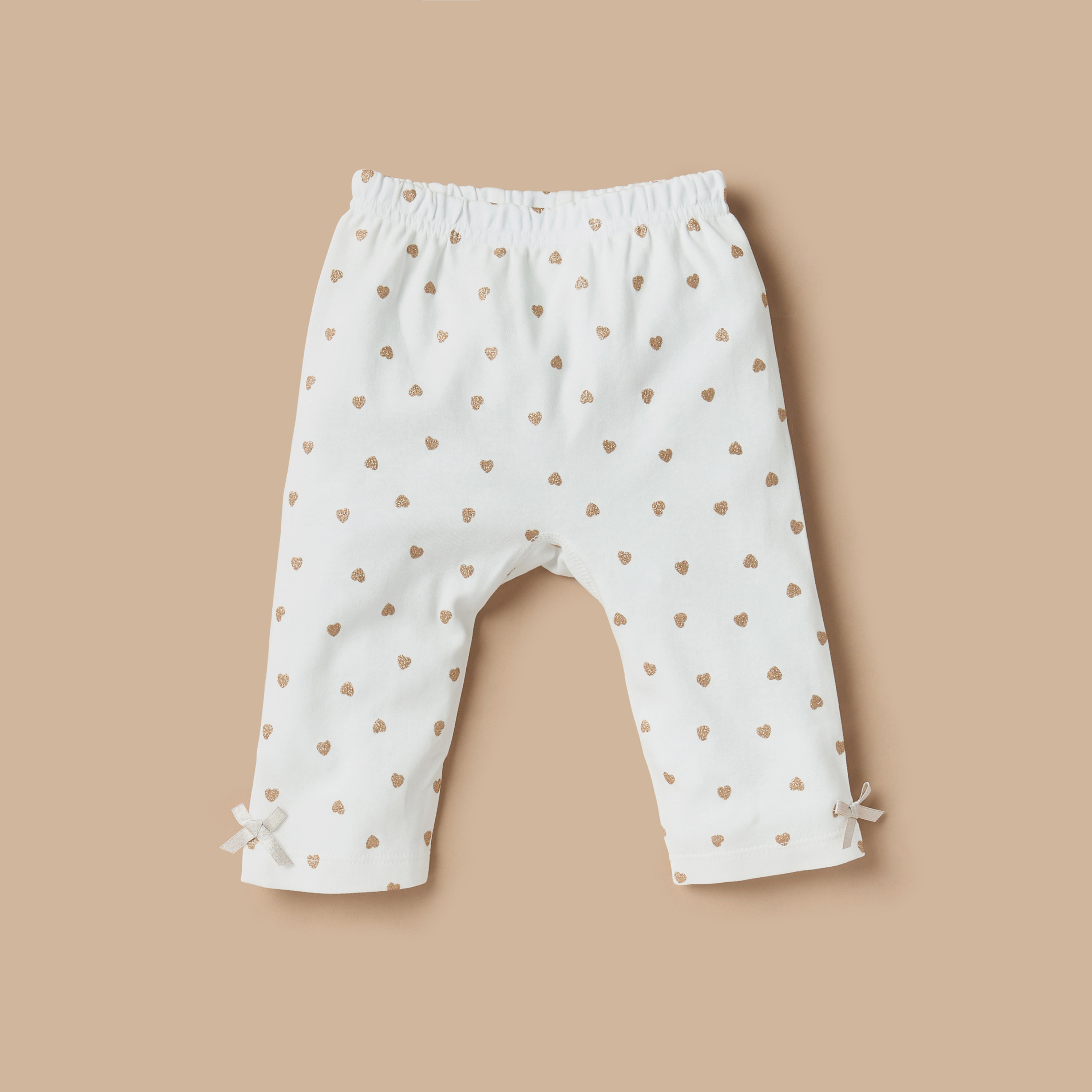 طقم بنطلون بيجاما وبلوزة بزخارف غزال من جيجلز-baby-girls-clothing-nightwear-pyjamasets-image-3
