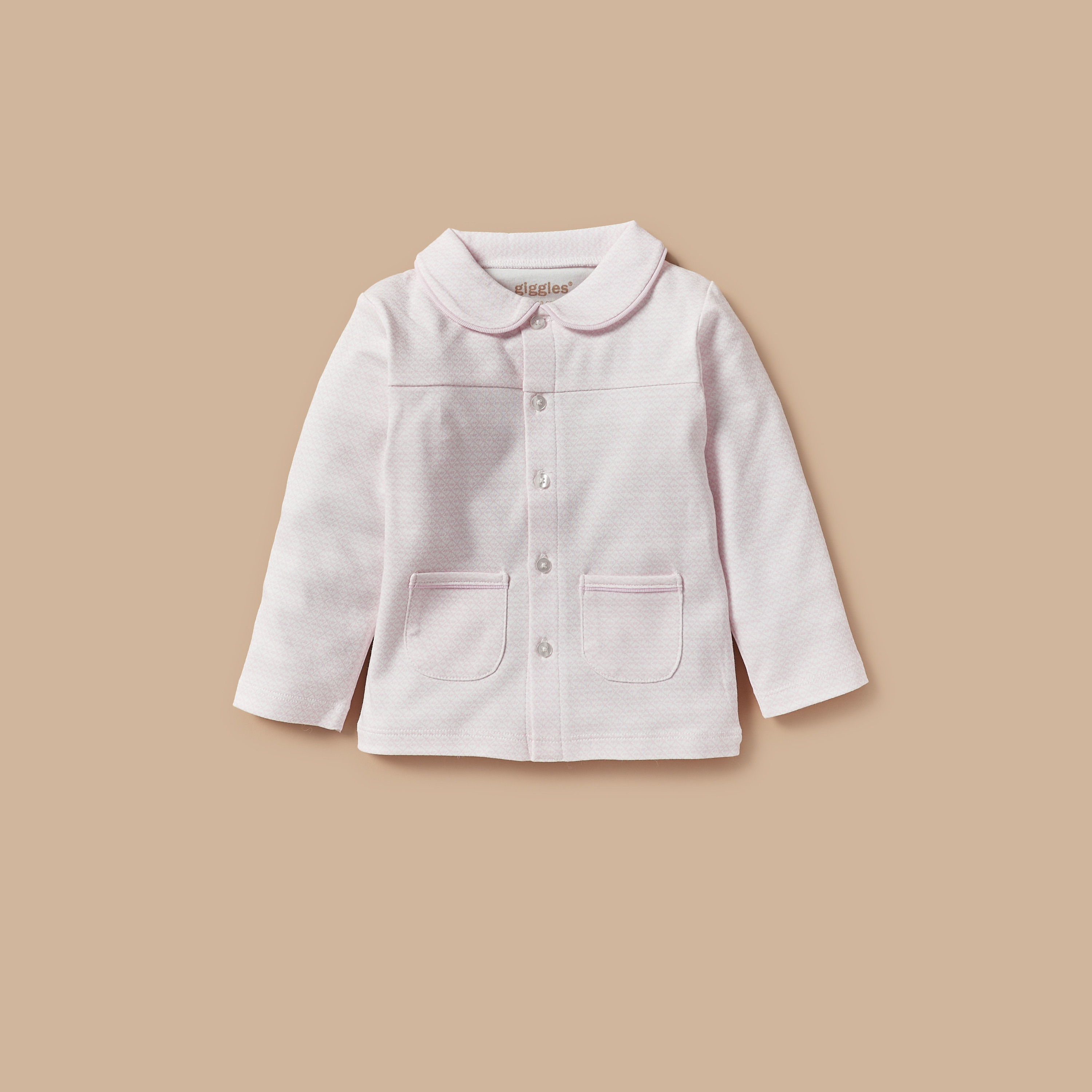 طقم بنطلون بيجاما وقميص بطبعات من جيجلز-baby-girls-clothing-nightwear-pyjamasets-image-2