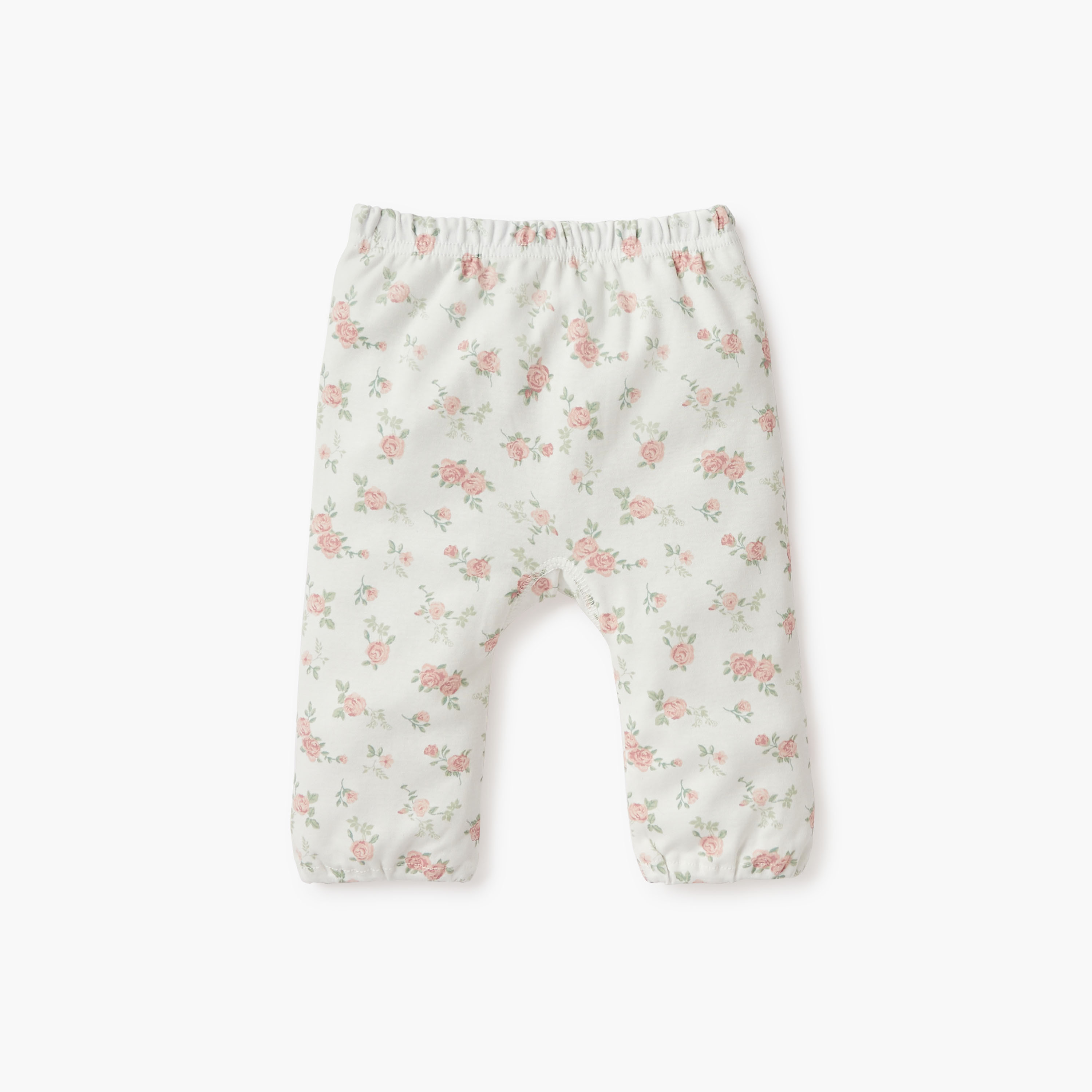 Giggles Floral Print T-shirt and Pyjama Set-baby-girls-clothing-nightwear-pyjamasets-image-3