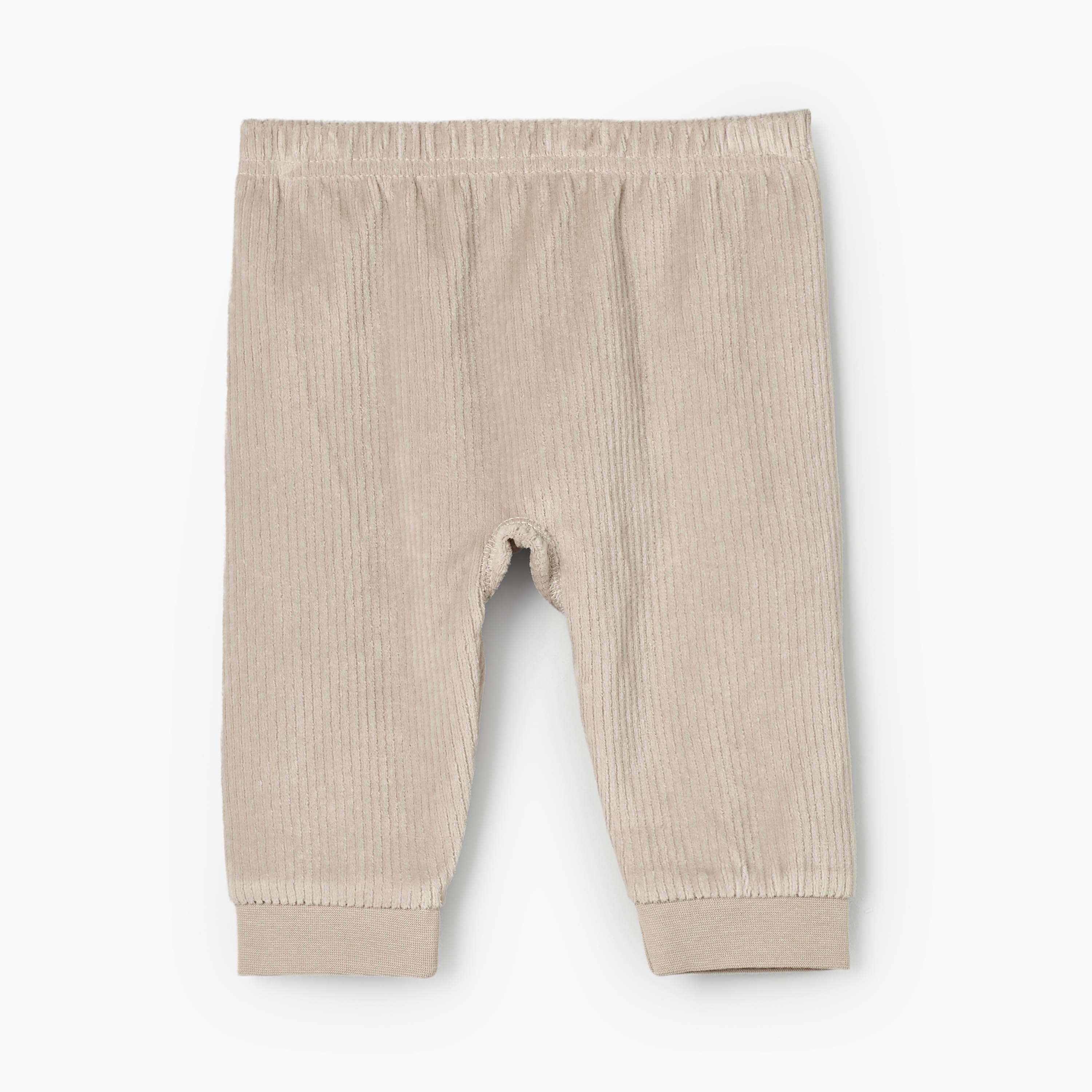 طقم بيجاما قطيفة بياقة ضيقة وأكمام طويلة وتطريز دب من جيجلز-baby-boys-clothing-nightwear-pyjamasets-image-4