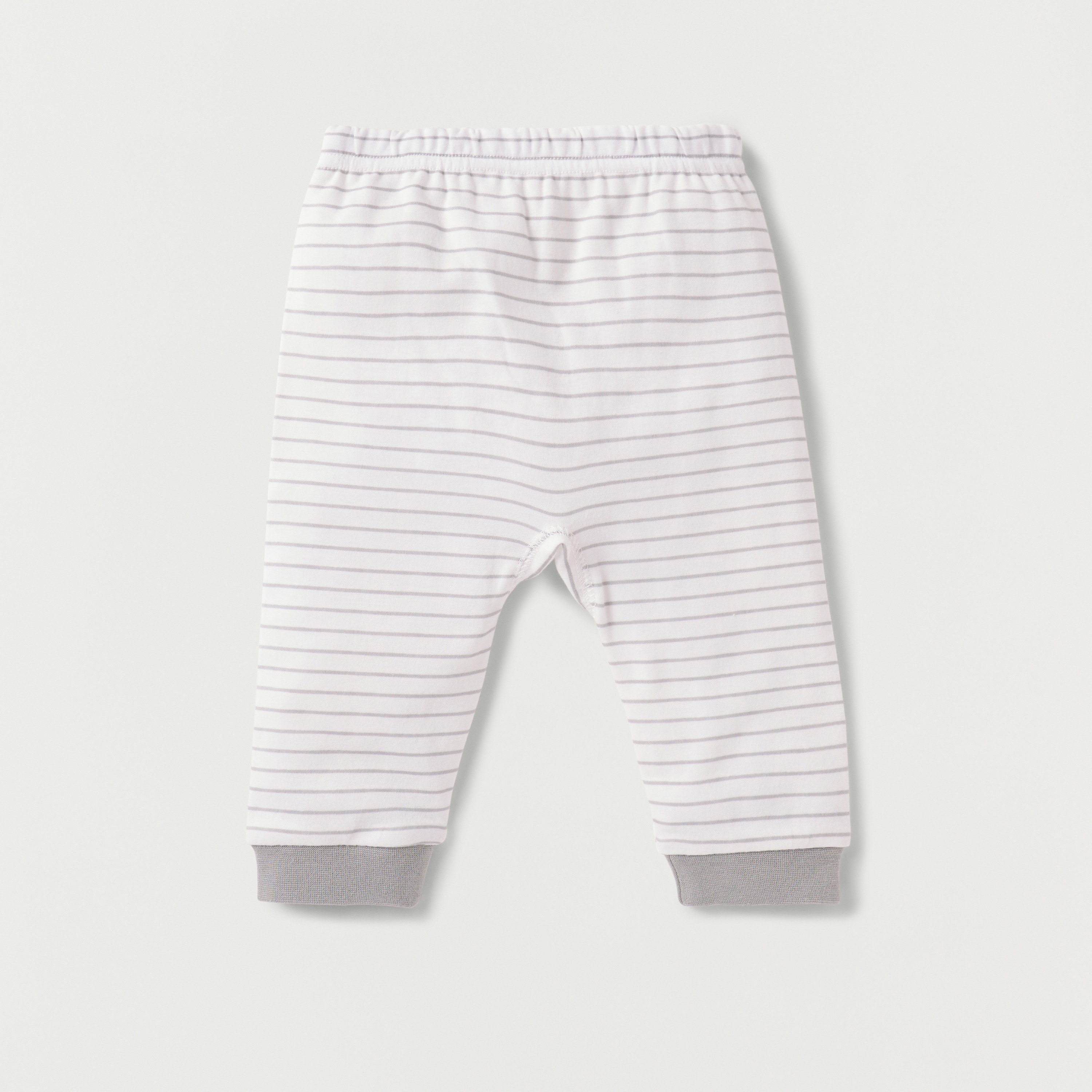 طقم بنطلون بيجاما وتيشيرت بزخارف دب من جيجلز-baby-boys-clothing-nightwear-pyjamasets-image-3