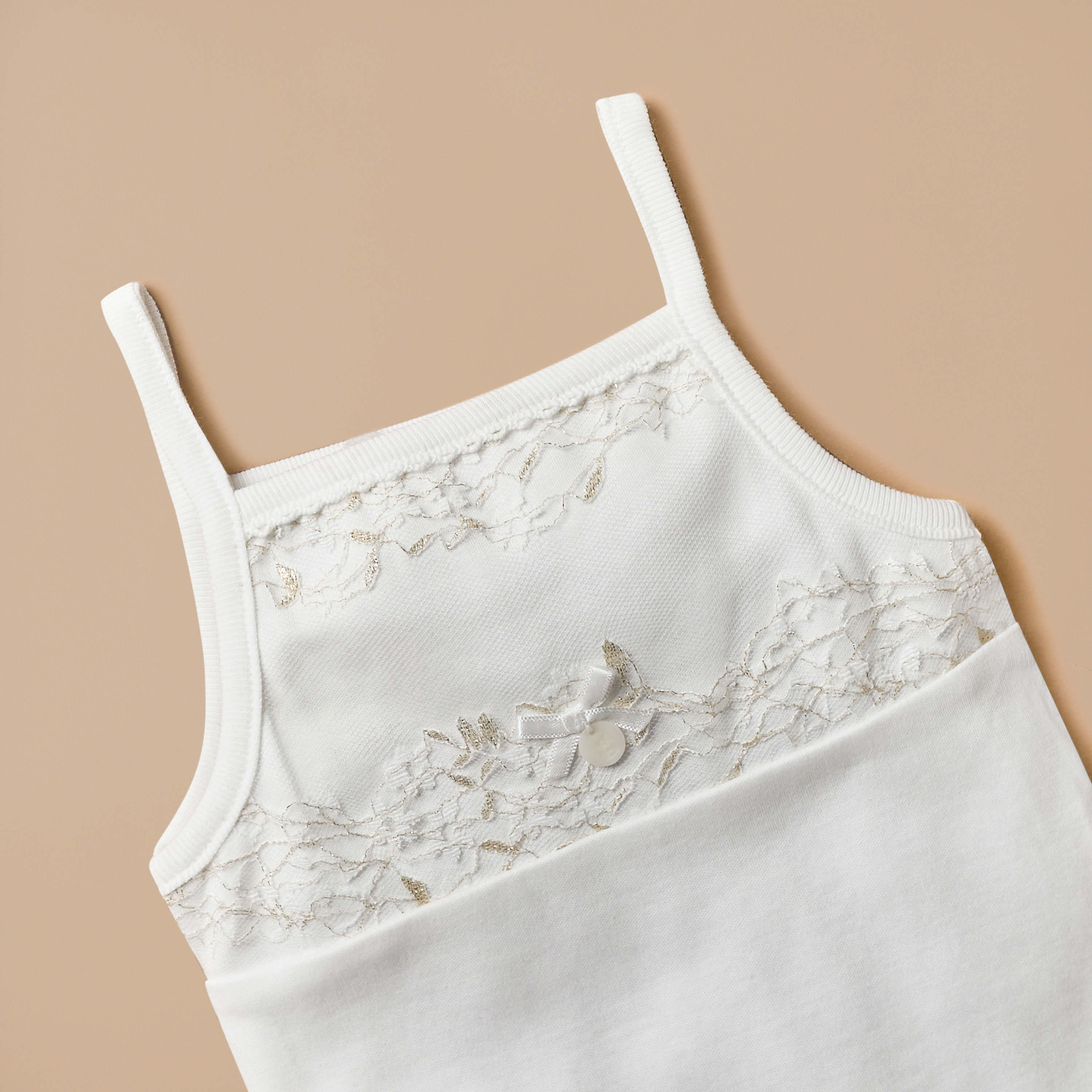 Giggles Sleeveless Bodysuit with Lace Detail and Button Closure-baby-girls-clothing-bodysuits-image-3