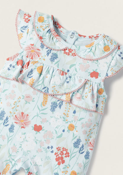 Juniors All-Over Botanical Print Romper with Ruffles-Rompers%2C Dungarees and Jumpsuits-image-1