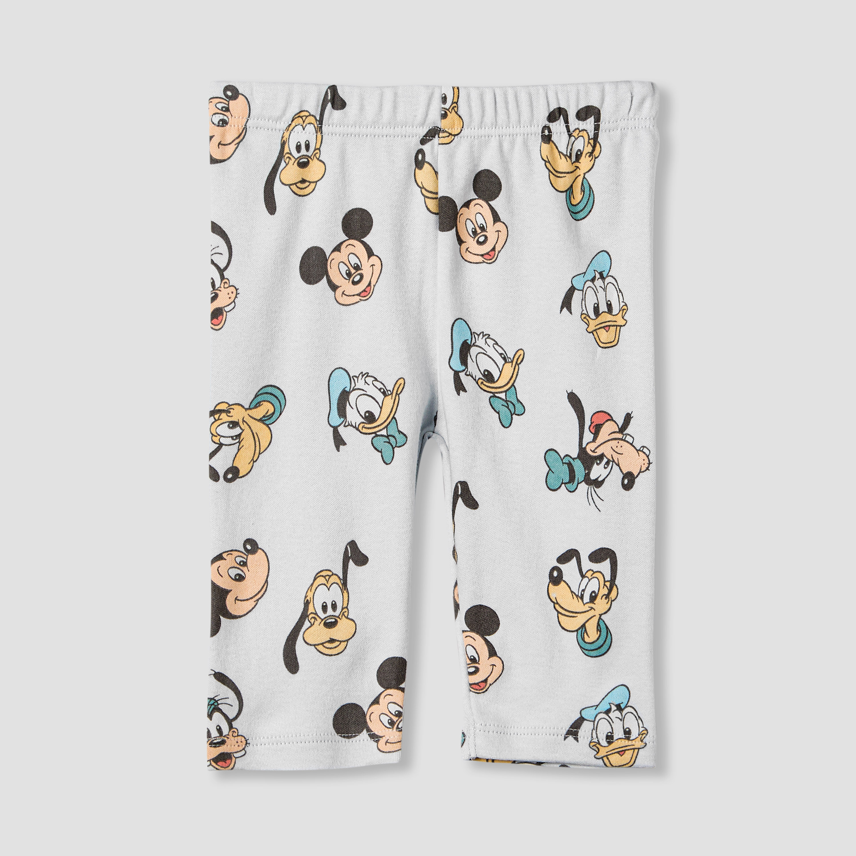 Disney Mickey Mouse and Goofy Print T-shirt and Pyjama - Set of 2-baby-boys-clothing-nightwear-pyjamasets-image-3