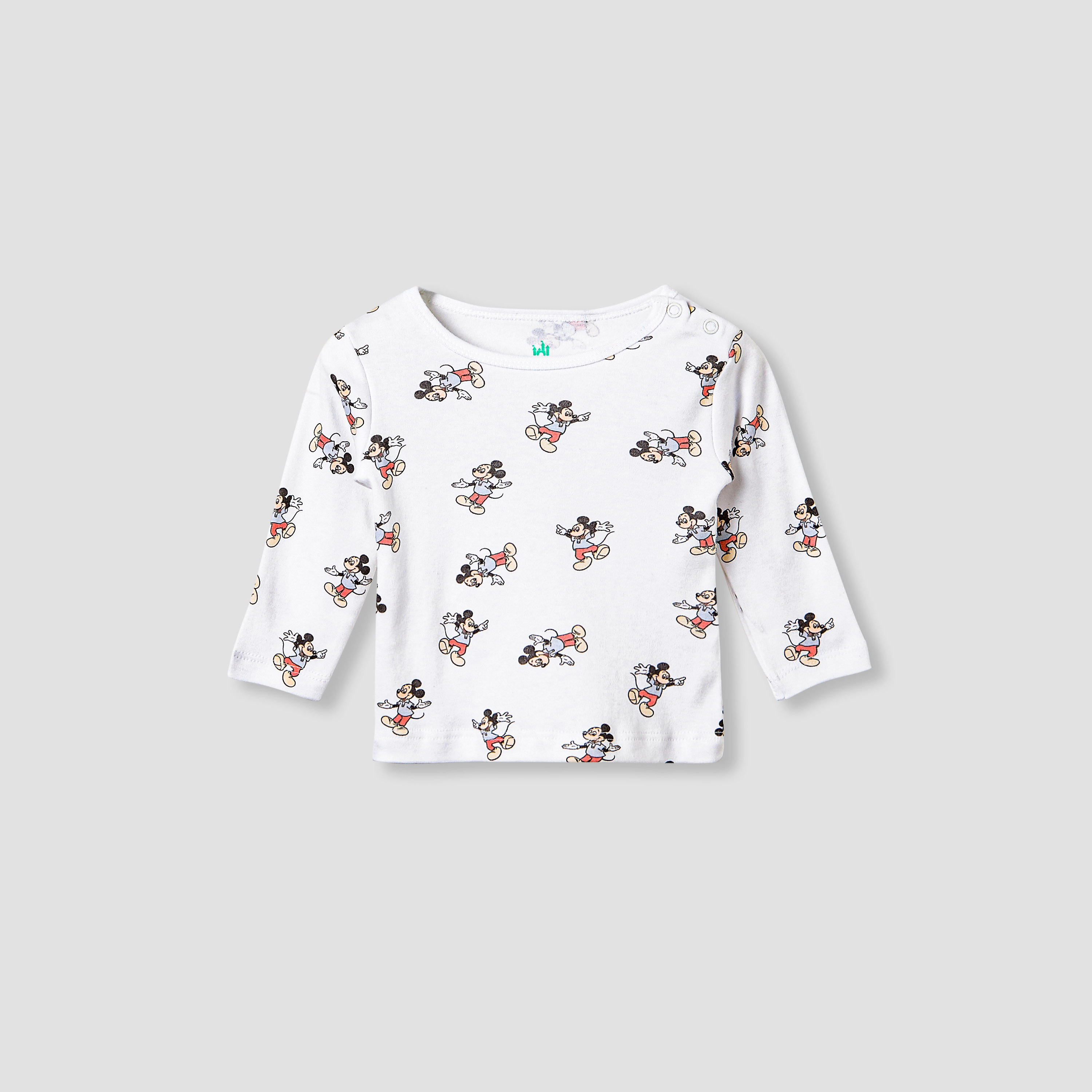Disney Mickey Mouse and Goofy Print T-shirt and Pyjama - Set of 2-baby-boys-clothing-nightwear-pyjamasets-image-4