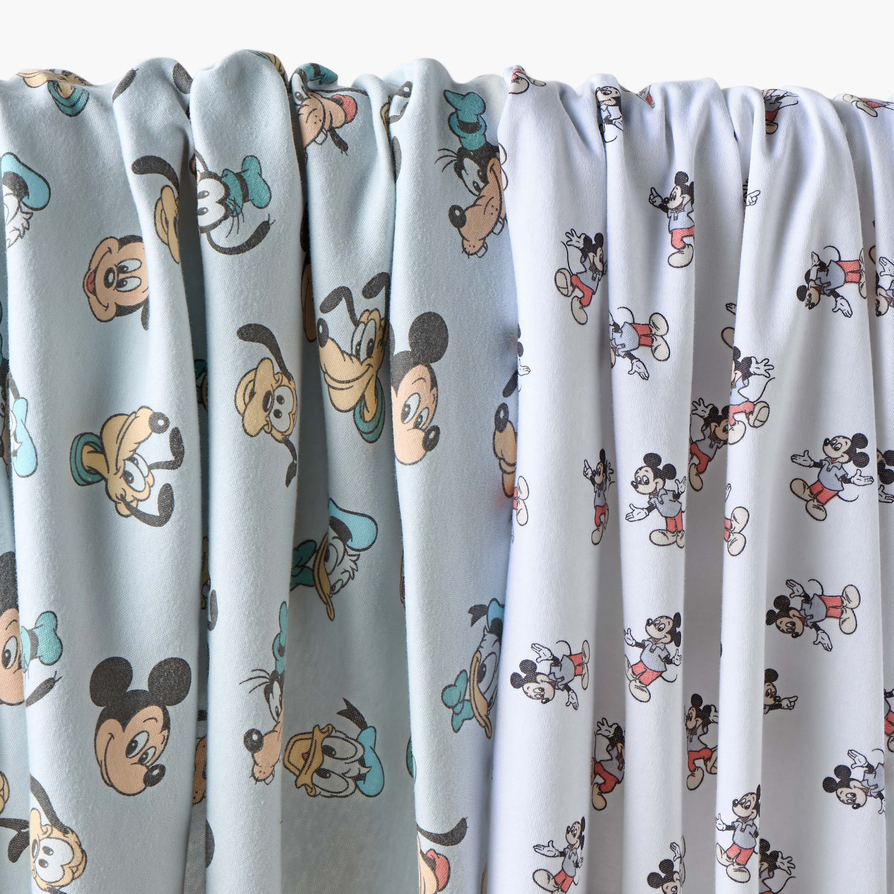 Disney Mickey Mouse Print Receiving Blanket - Set of 2-baby-nursery-blanketsandswaddles-receivingblankets-image-5