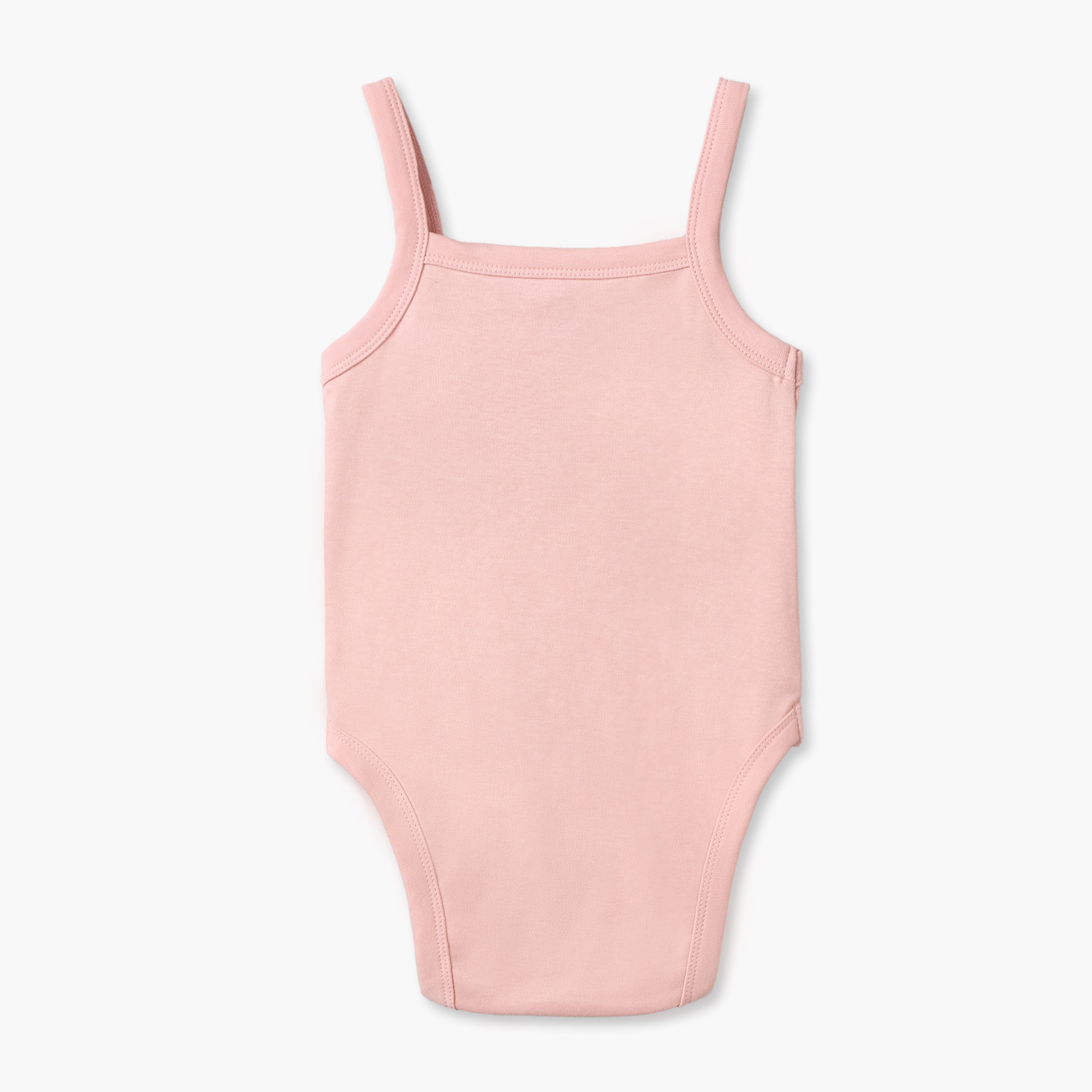 بودي سوت قطن بطبعات ميني ماوس وحمالات وياقة مربعة من ديزني - عبوة 3 قطع-baby-girls-clothing-bodysuits-image-5