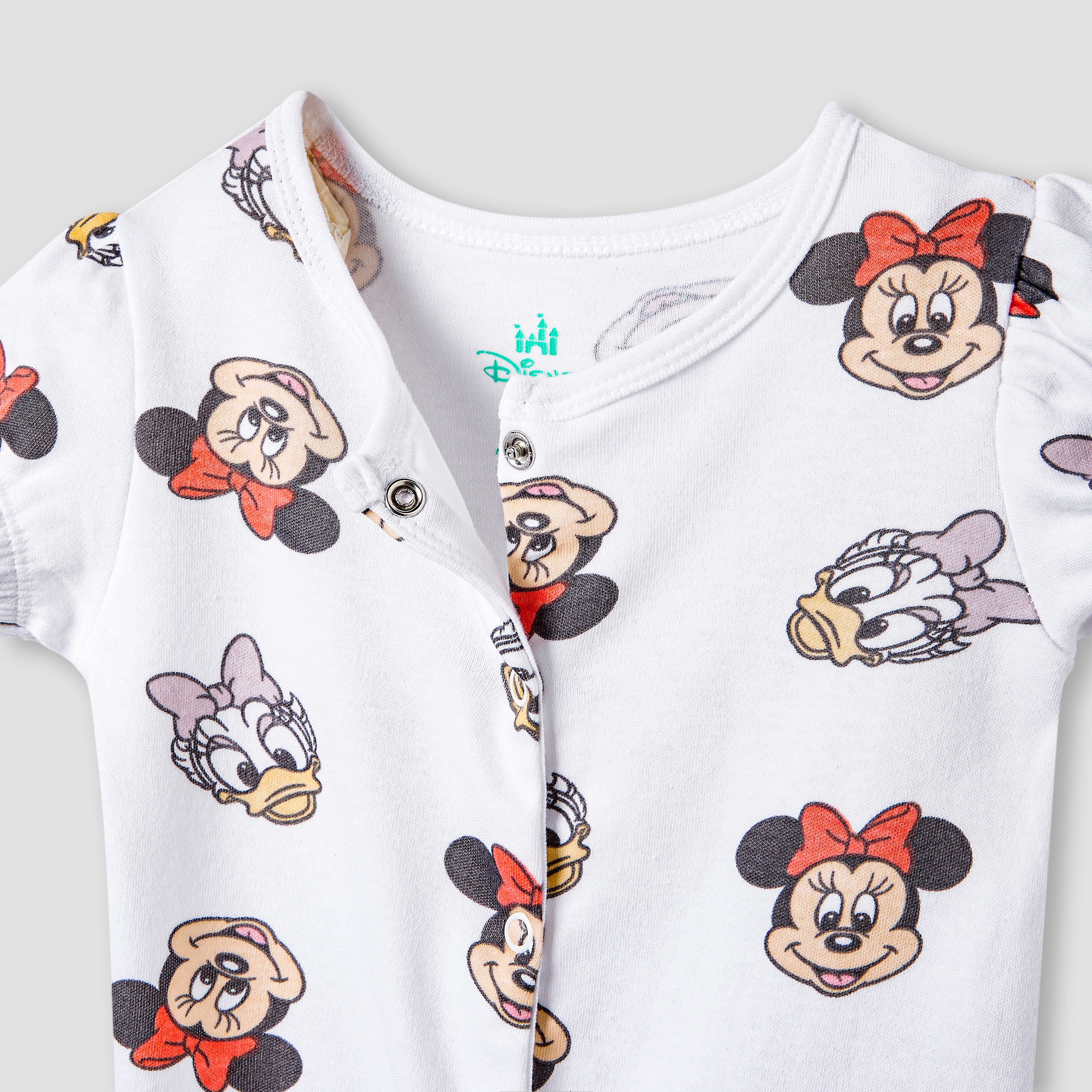 أفرول وبدلة نوم بطبعات ميني ماوس وديزي داك من ديزني-baby-girls-clothing-nightwear-sleepsuits-image-4