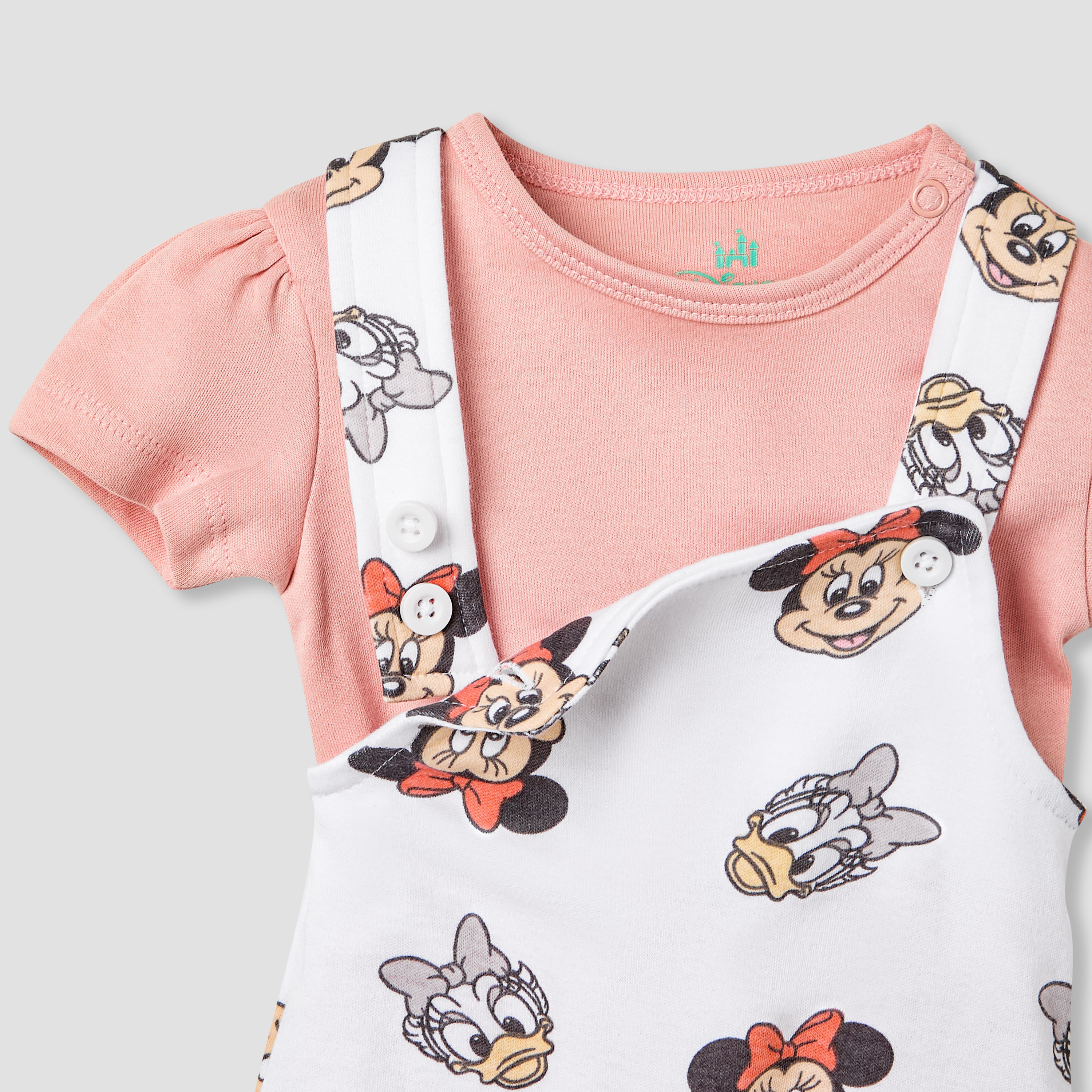 طقم تيشيرت ودنغري بطبعات من ديزني-baby-girls-clothing-nightwear-sleepsuits-image-4