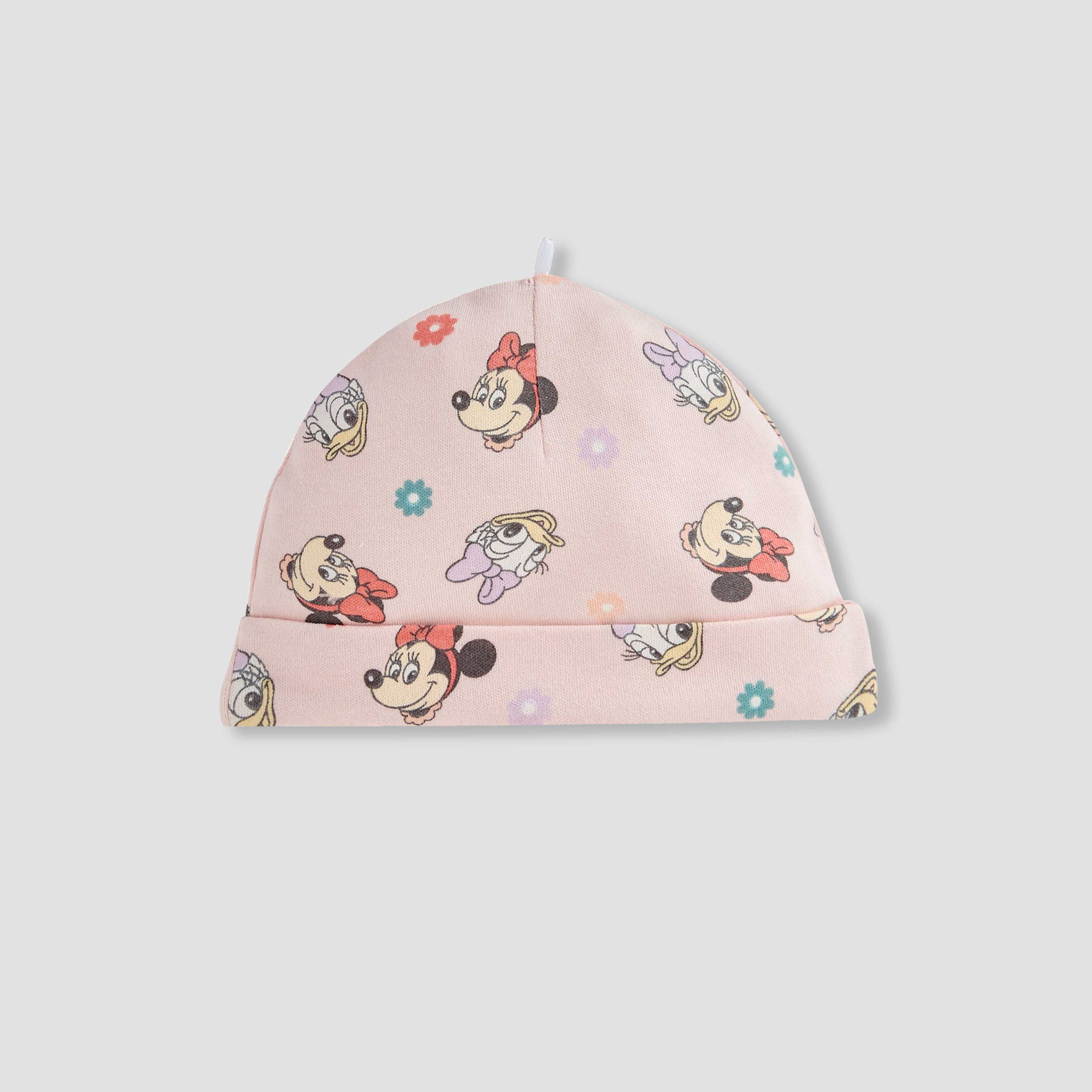 طقم قبعة بيني بطبعات ميني ماوس من ديزني - قطعتين-baby-girls-accessories-caps-image-3