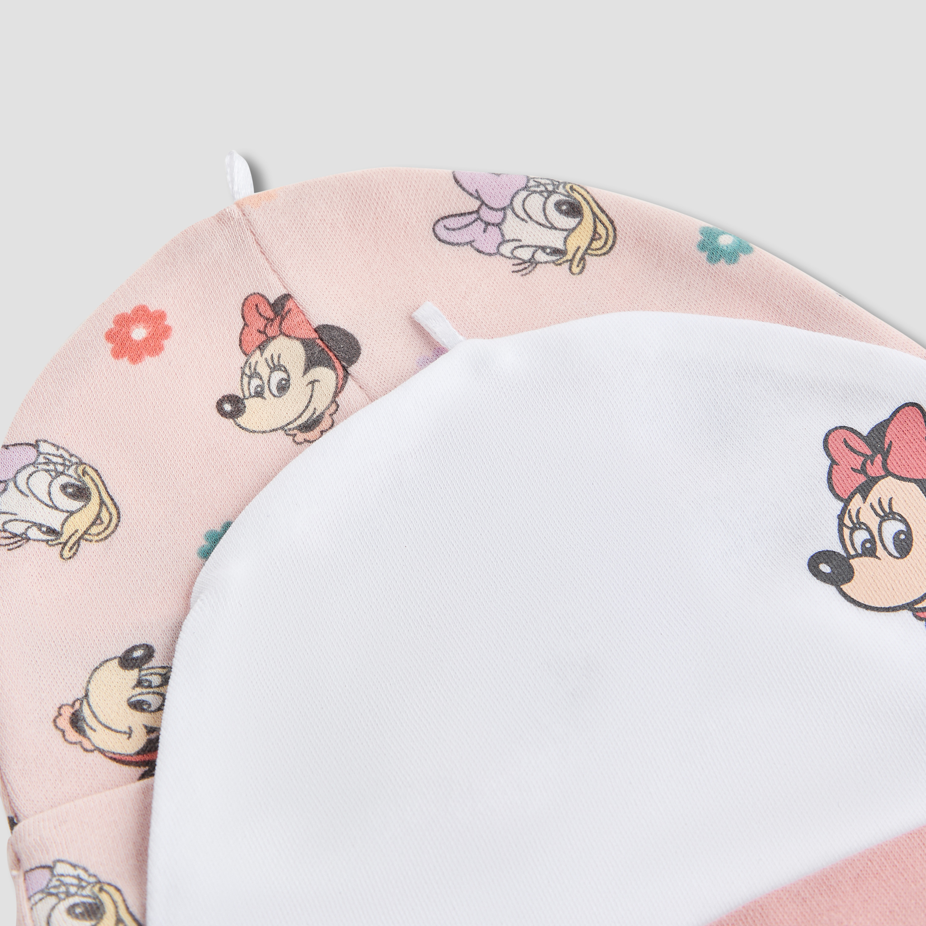 طقم قبعة بيني بطبعات ميني ماوس من ديزني - قطعتين-baby-girls-accessories-caps-image-5