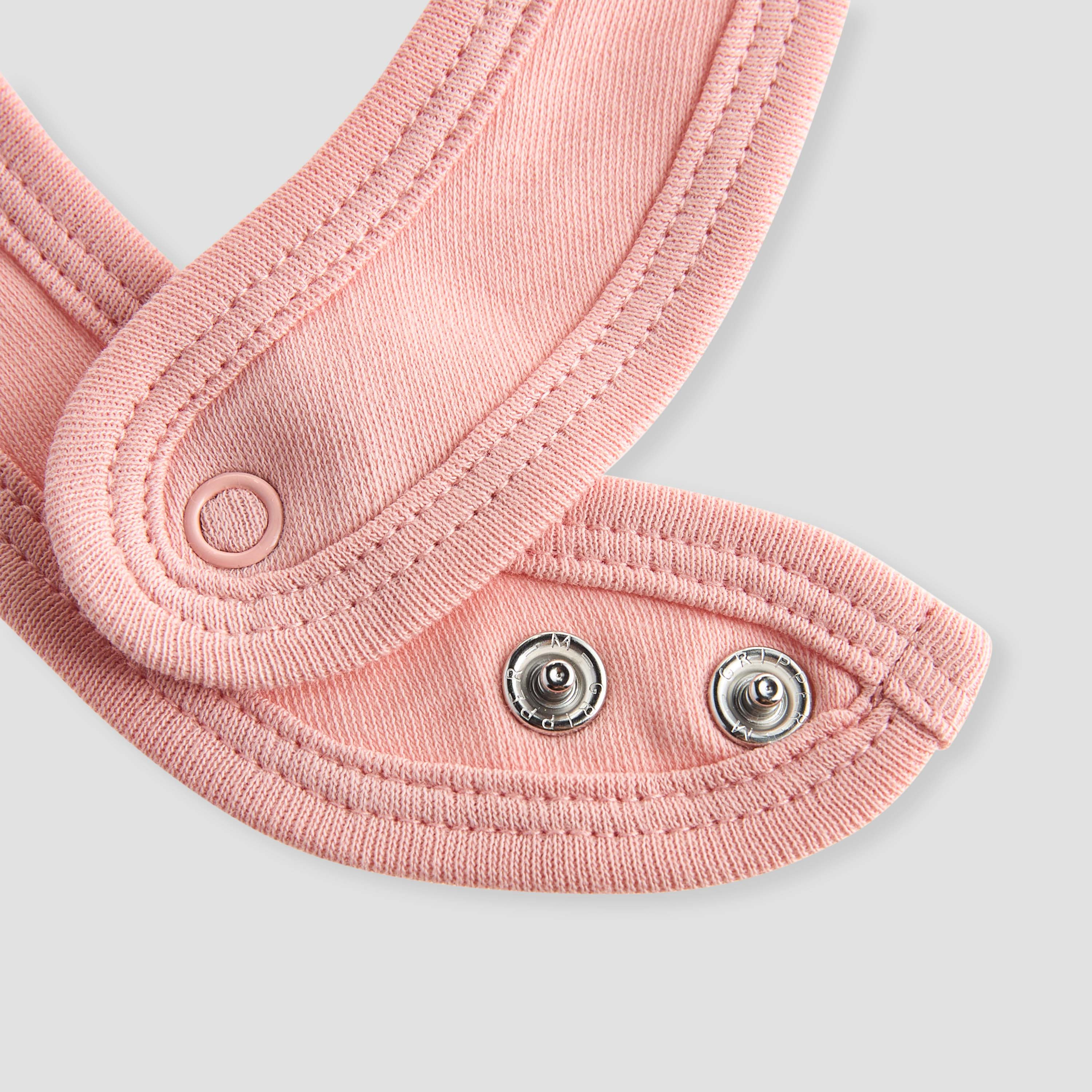 مريلة بزر إغلاق وطبعات ميني ماوس من ديزني - طقم من قطعتين-baby-feeding-bibs-image-6