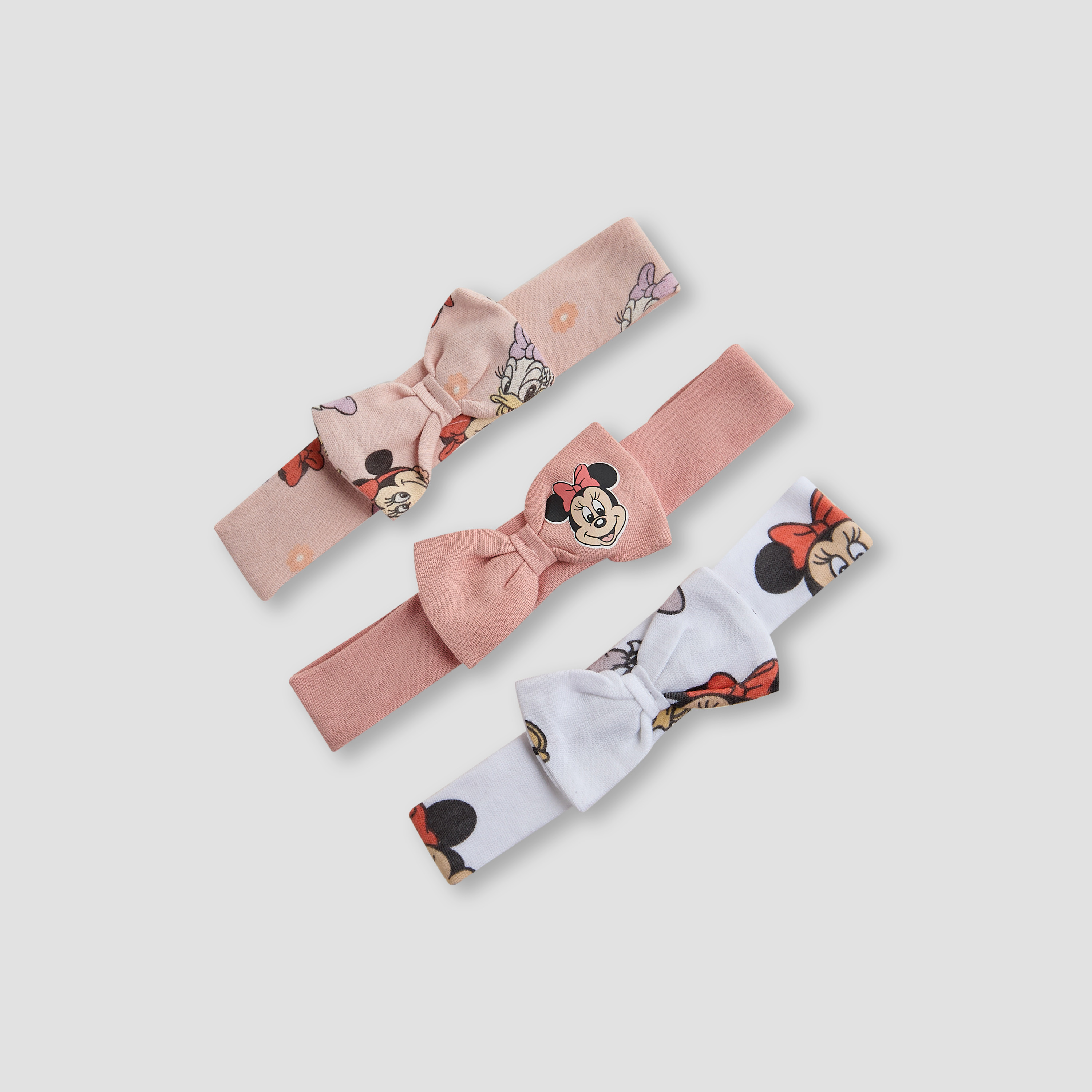 شريطة شعر بطبعات ميني ماوس وديزي داك من ديزني - طقم من 3 قطع-baby-girls-accessories-hairaccessories-image-7